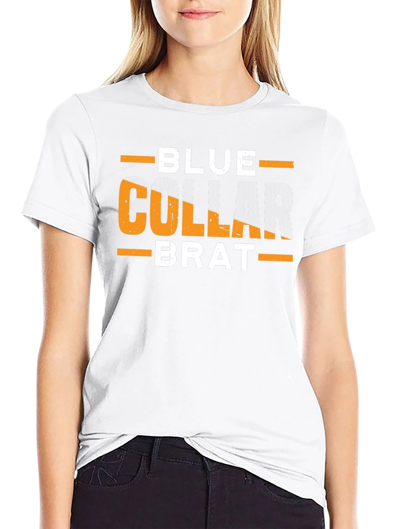 Blue Collar Brat Graphic T-Shirt