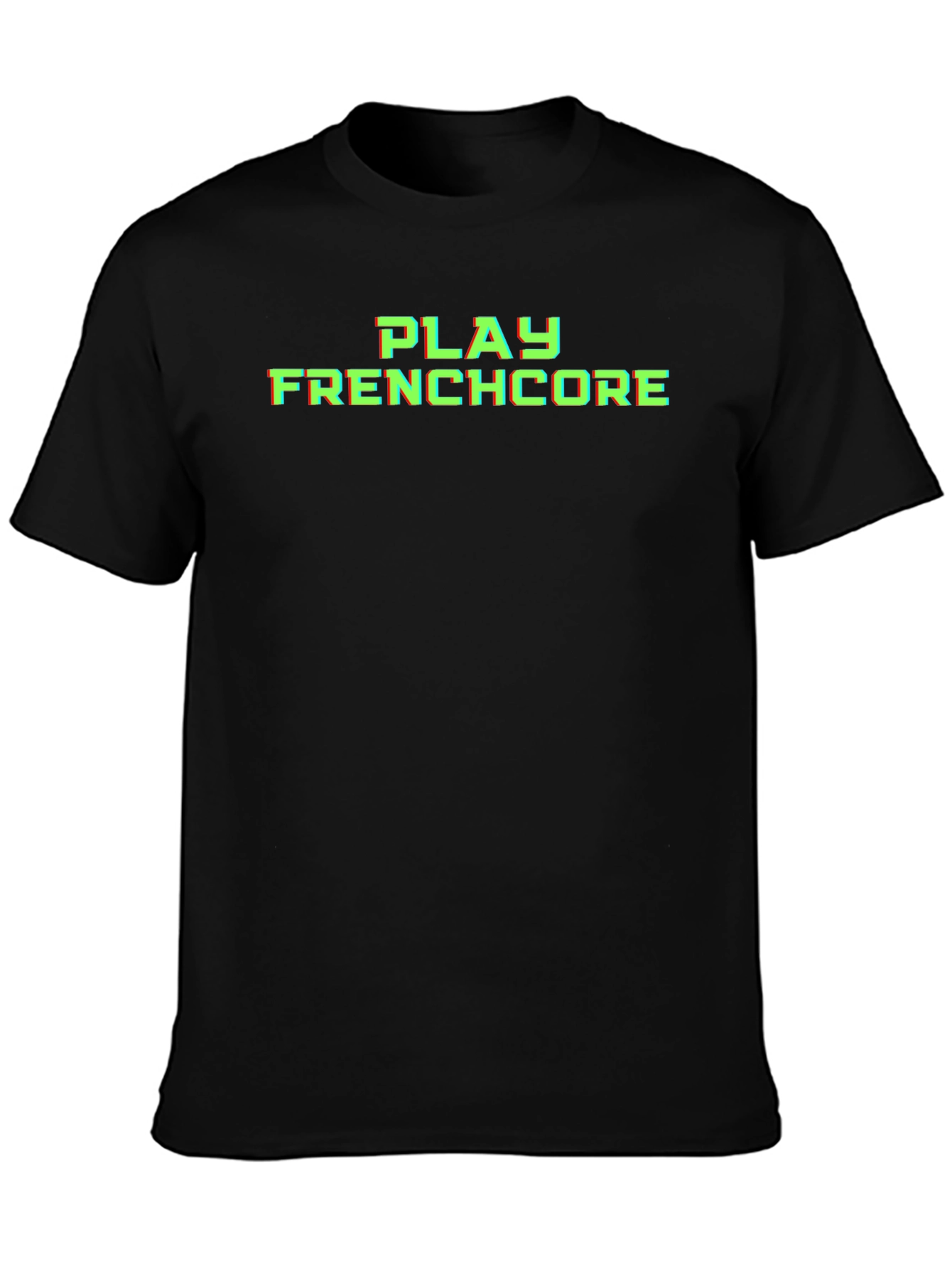 Play Frenchcore Black T-Shirt