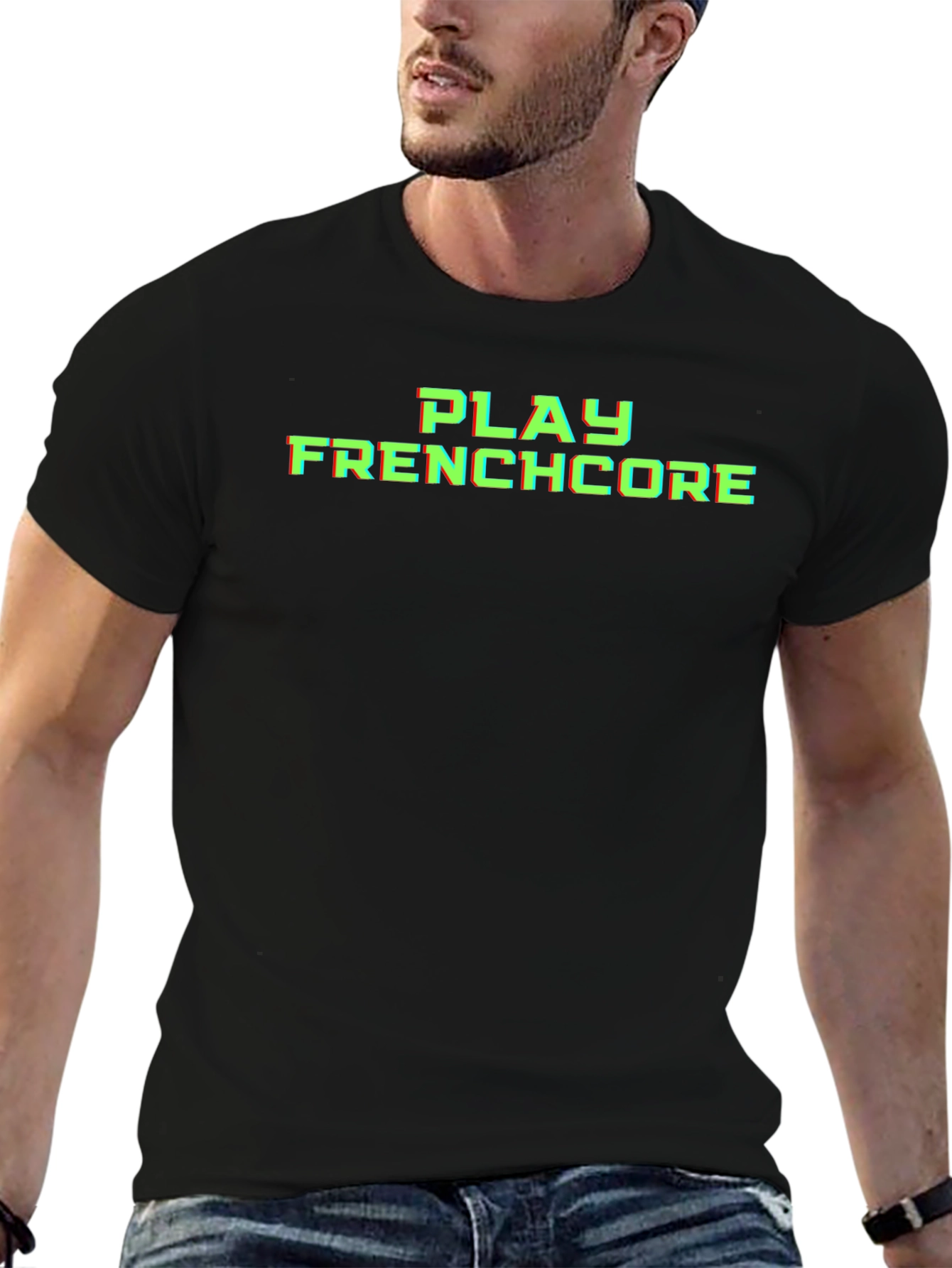 Play Frenchcore Black T-Shirt