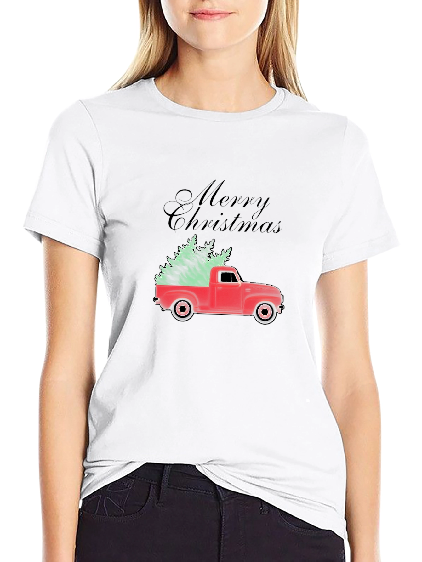 Merry Christmas Truck T-Shirt