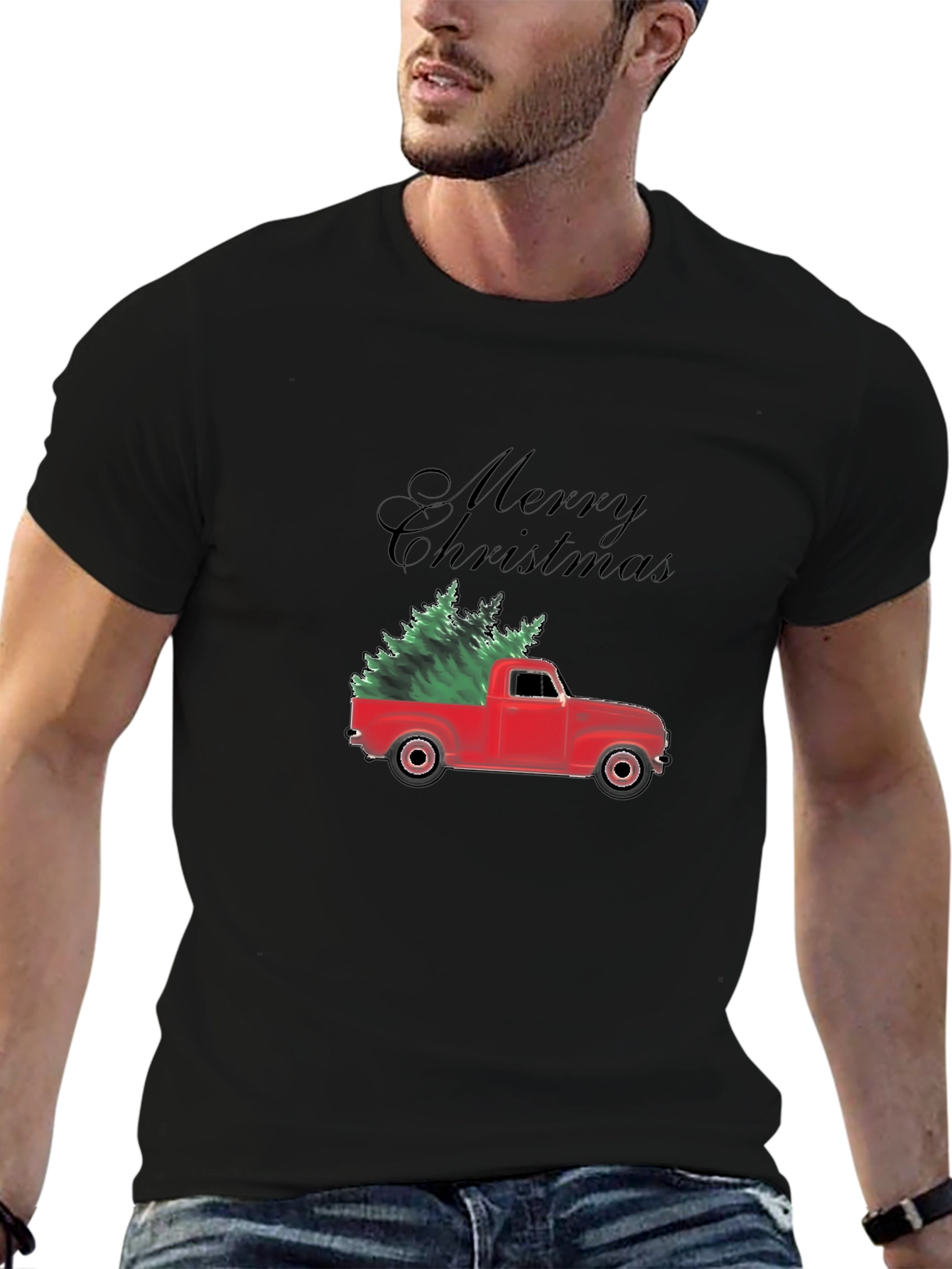 Merry Christmas Truck T-Shirt