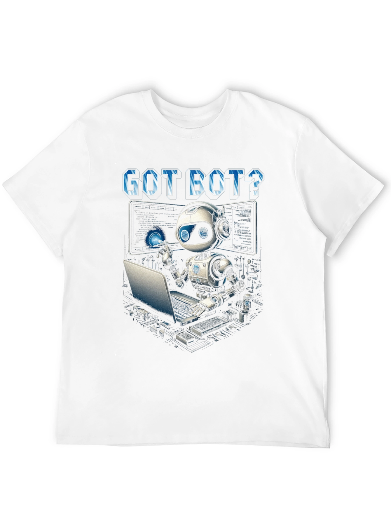 Got Bot? Coding Robot Graphic T-Shirt