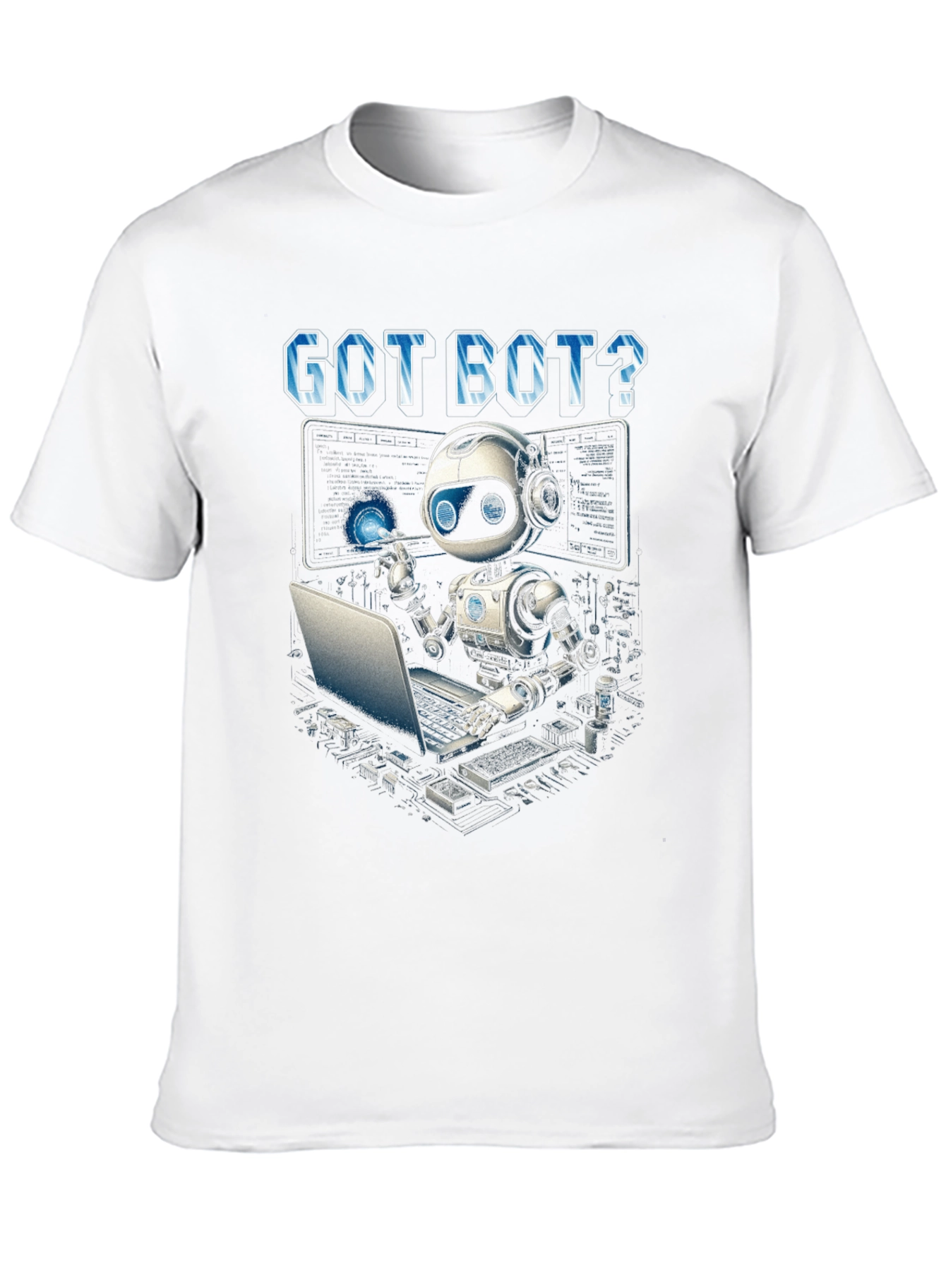 Got Bot? Coding Robot Graphic T-Shirt