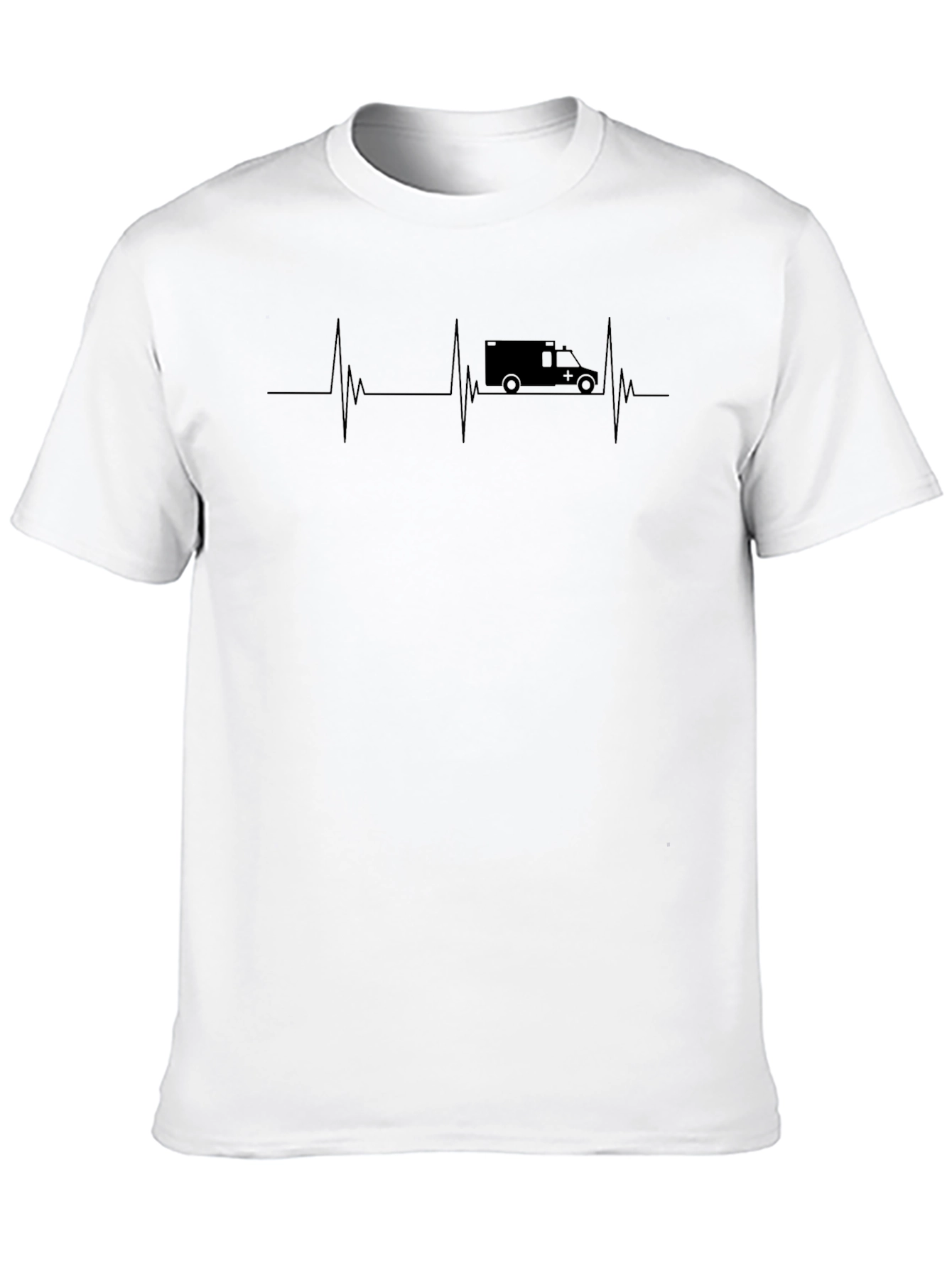 Ambulance Heartbeat T-Shirt - Emergency Medical Services