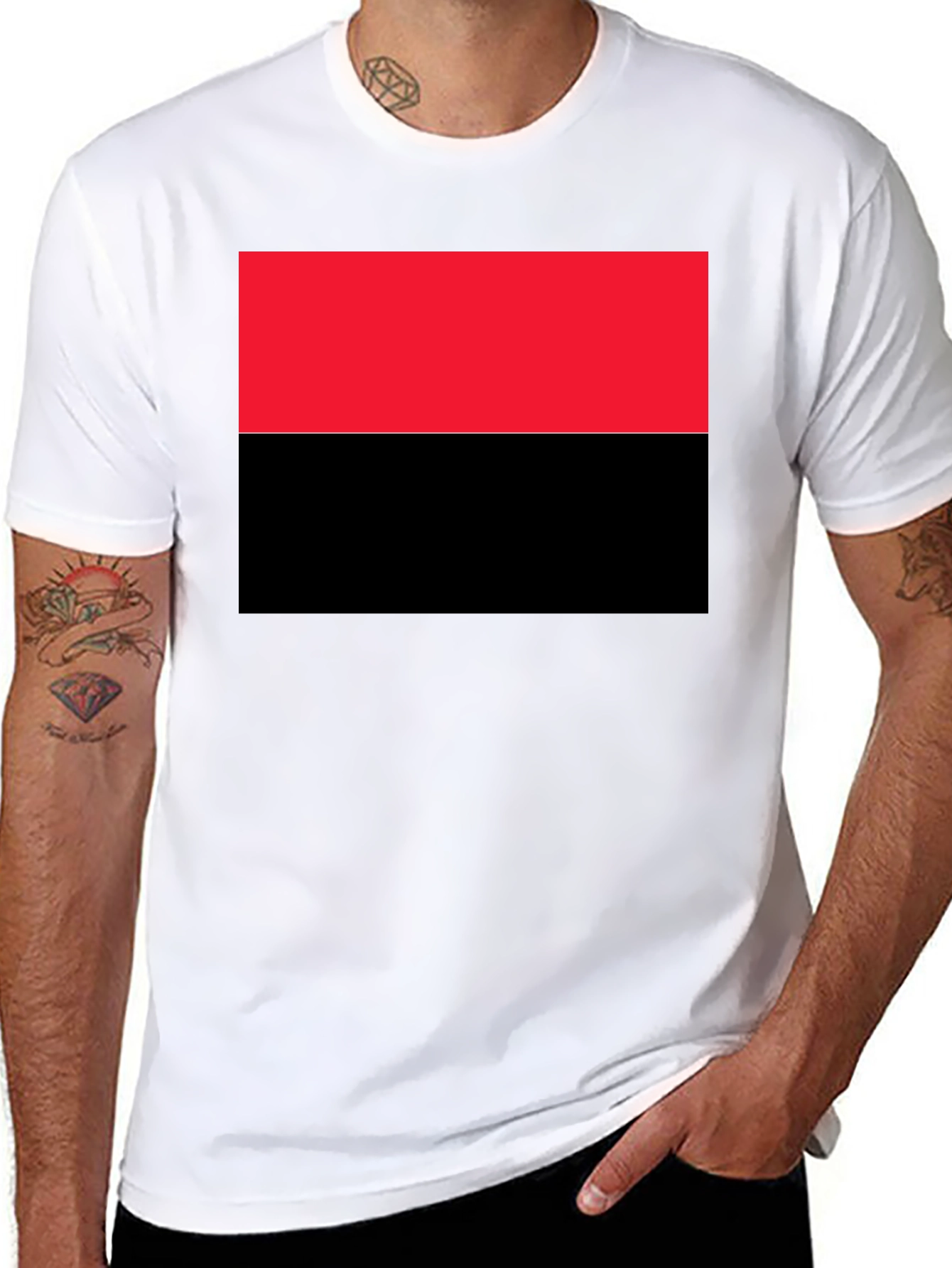 Red & Black Flag T-Shirt
