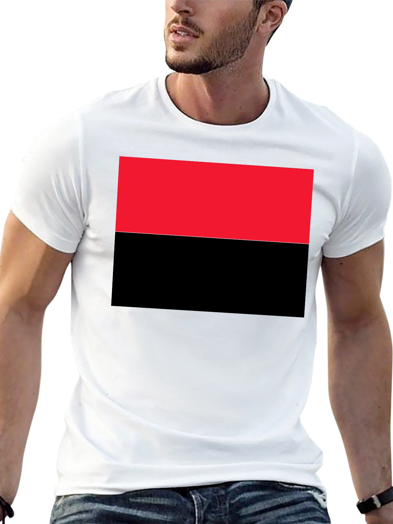 Red & Black Flag T-Shirt