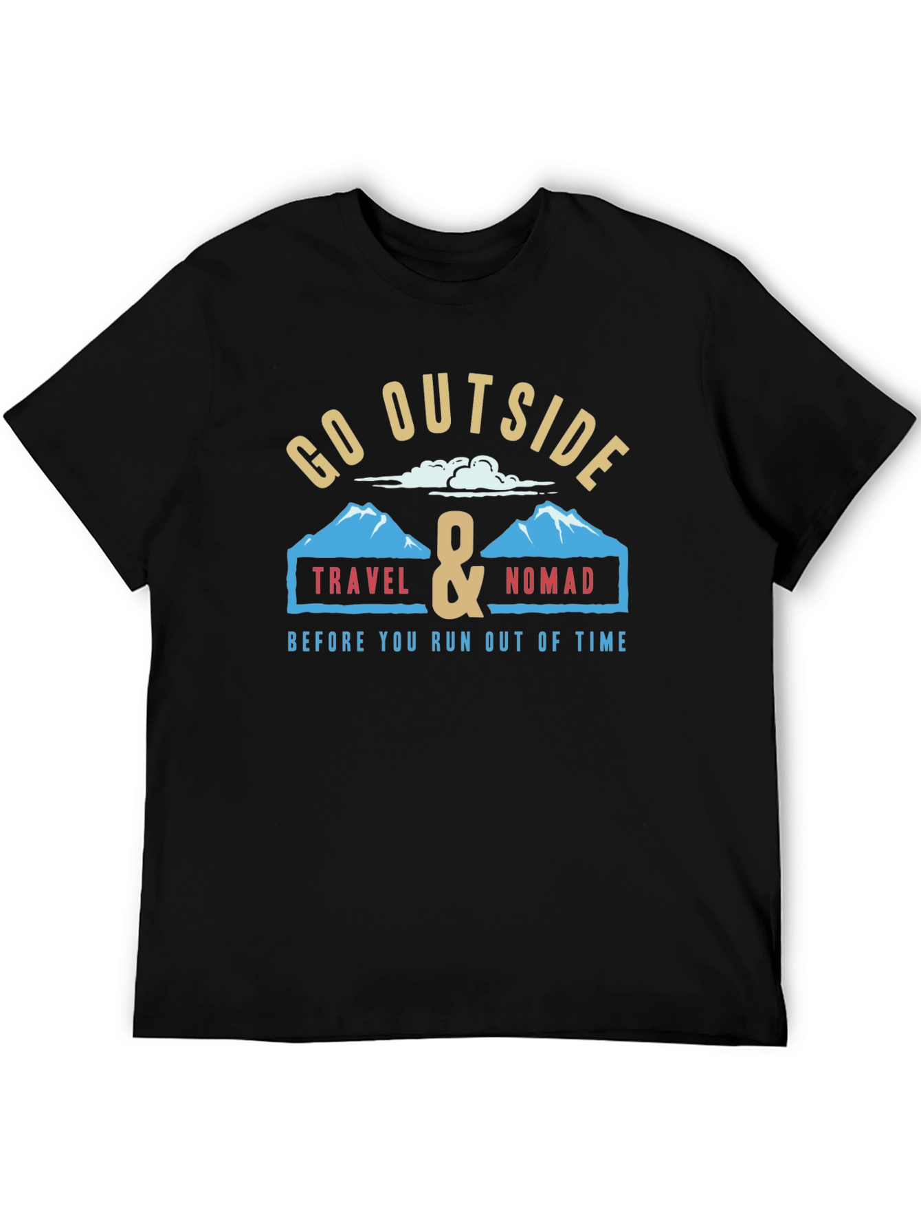 Go Outside Travel Nomad Graphic T-Shirt