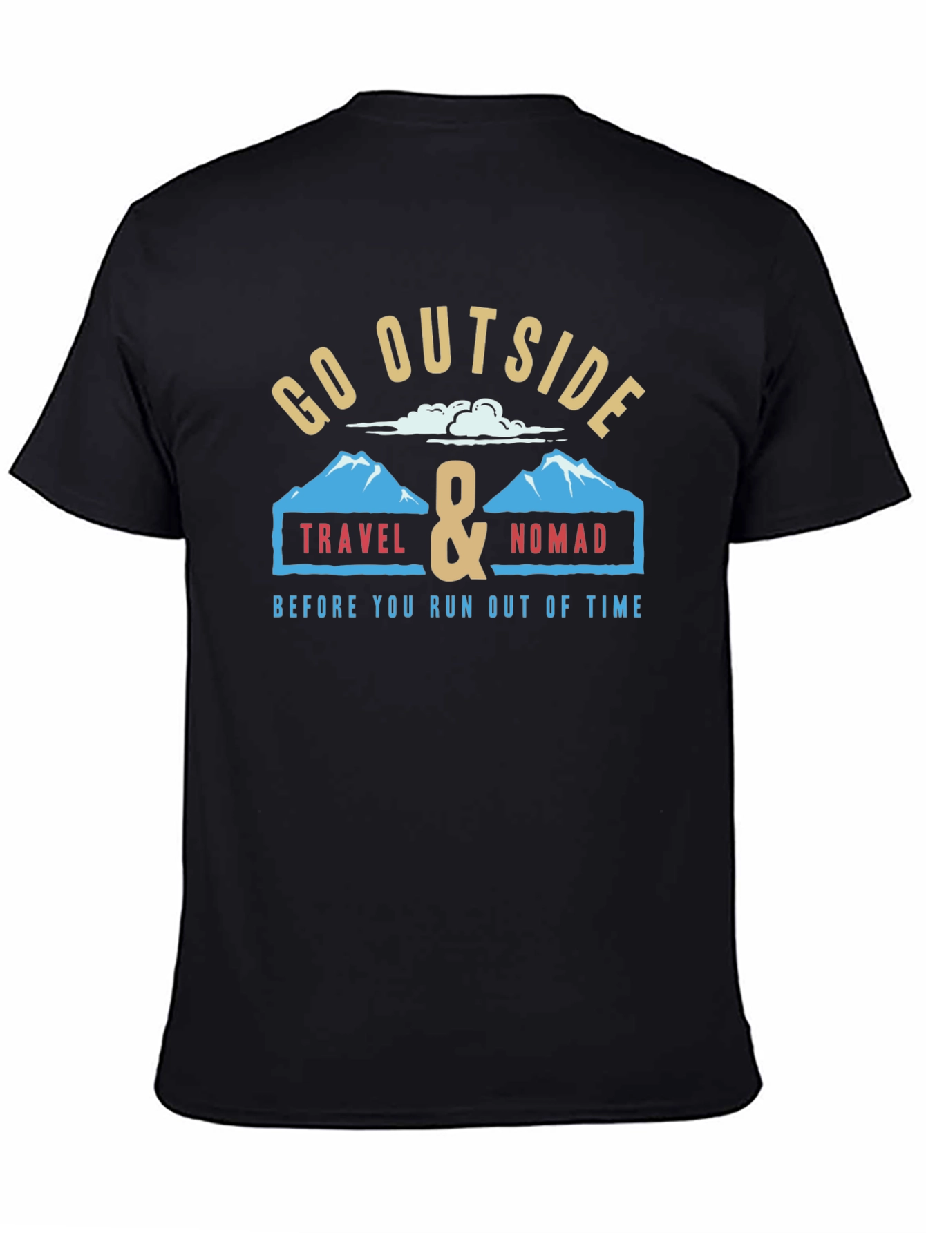 Go Outside Travel Nomad Graphic T-Shirt
