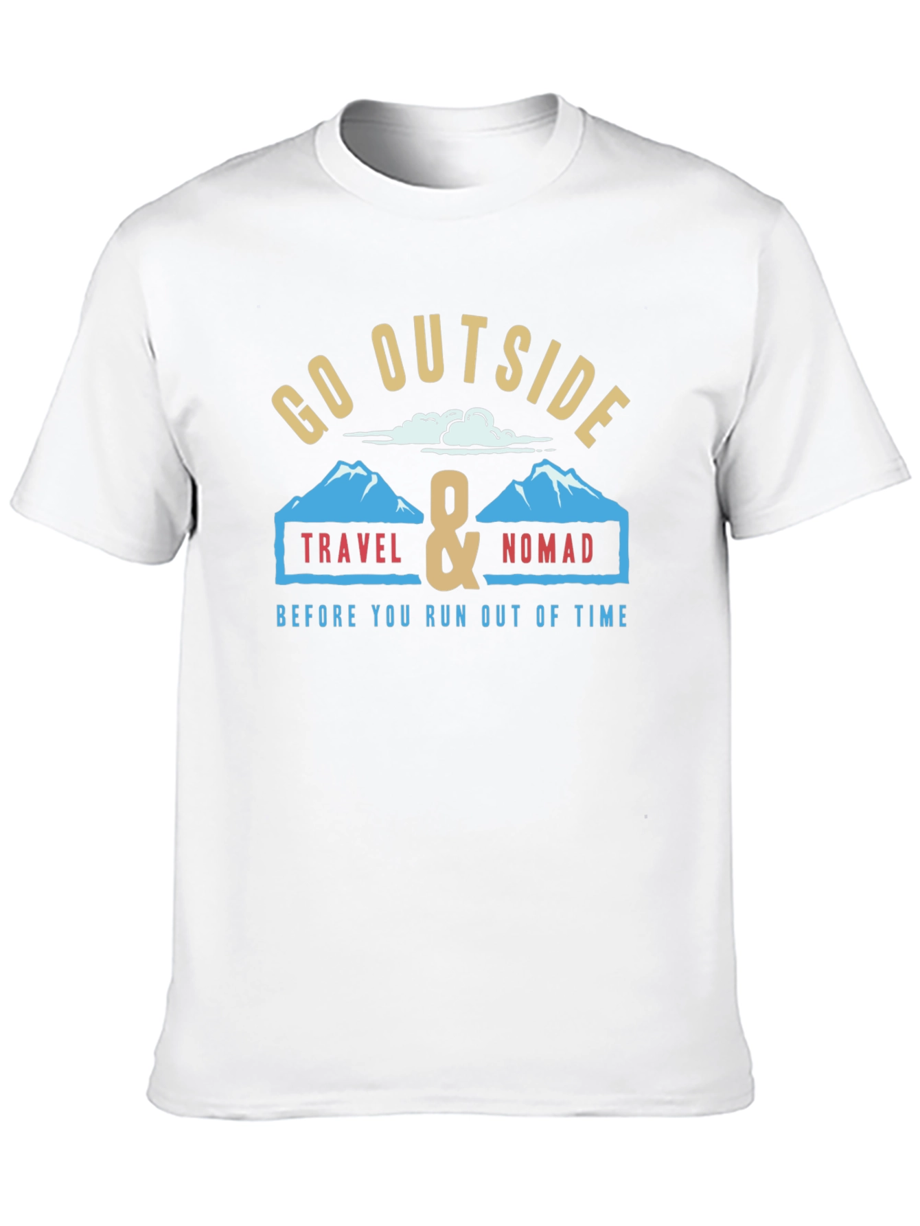 Go Outside Travel Nomad Graphic T-Shirt
