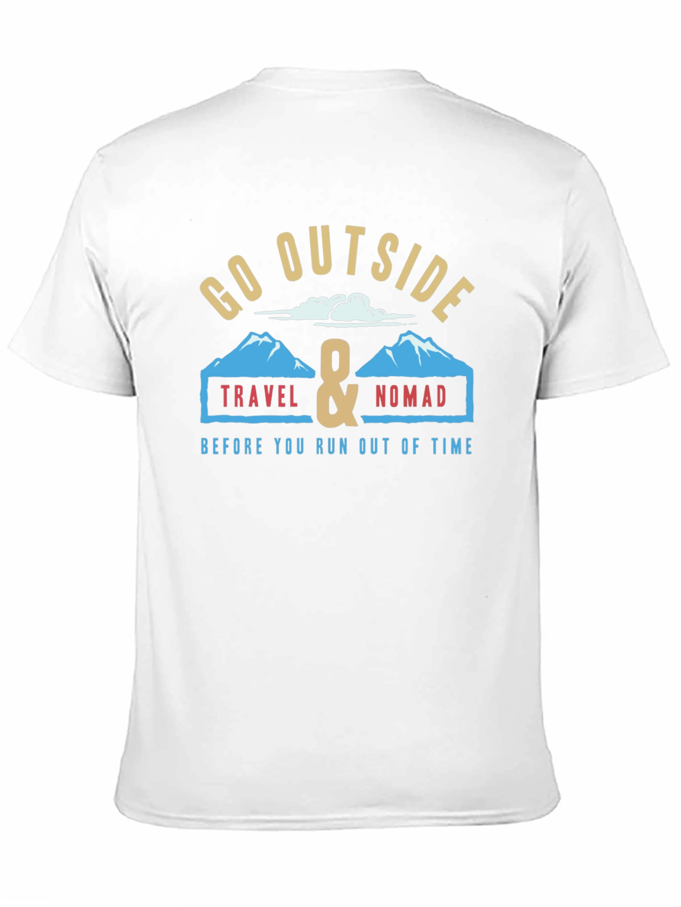 Go Outside Travel Nomad Graphic T-Shirt