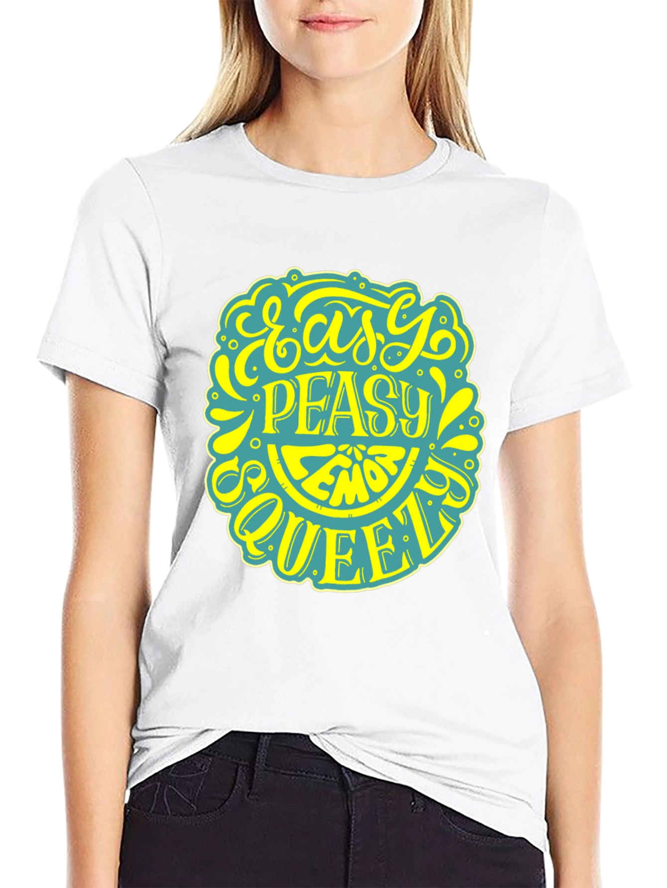Easy Peasy Lemon Squeezy Graphic Tee