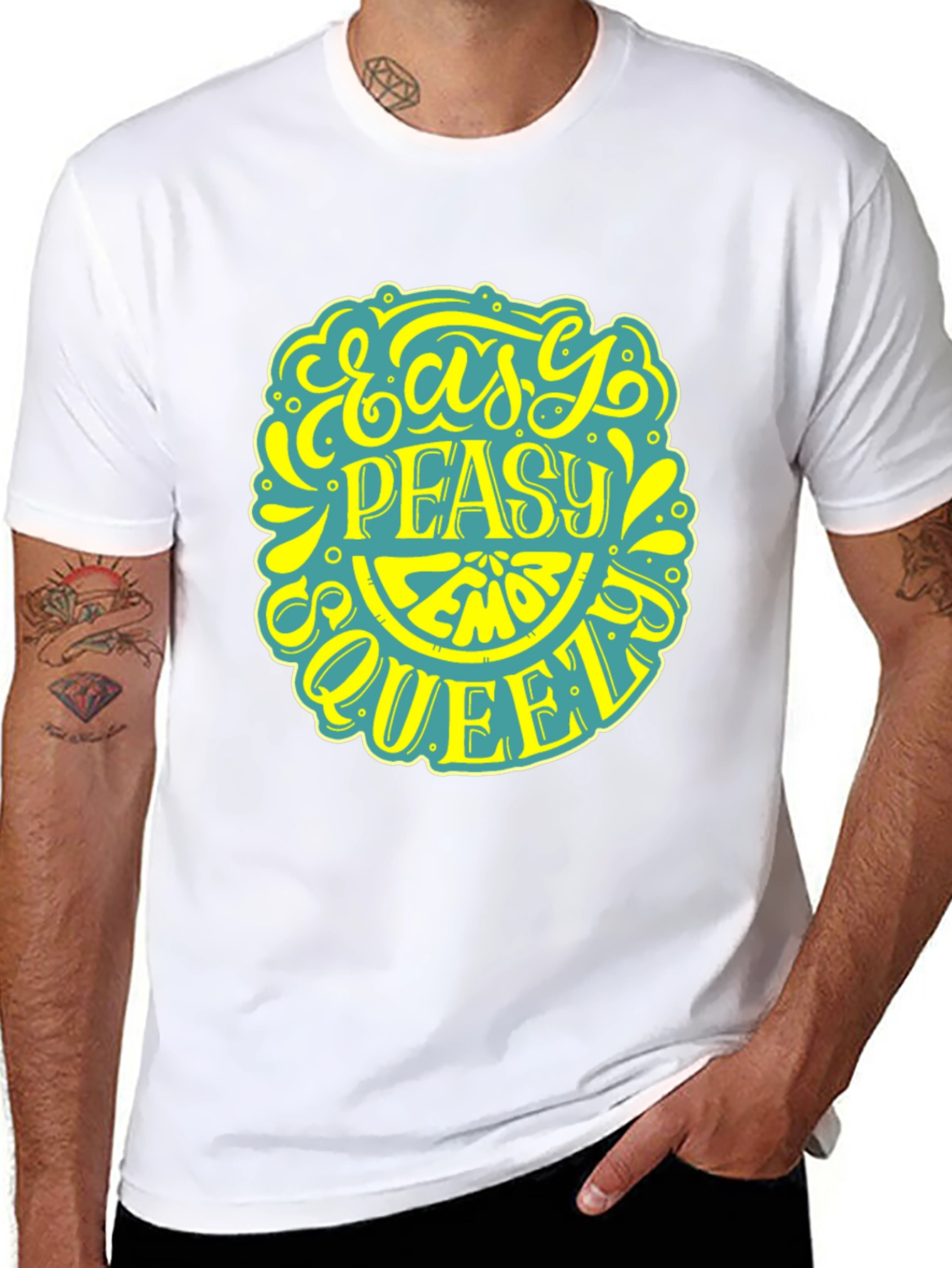 Easy Peasy Lemon Squeezy Graphic Tee