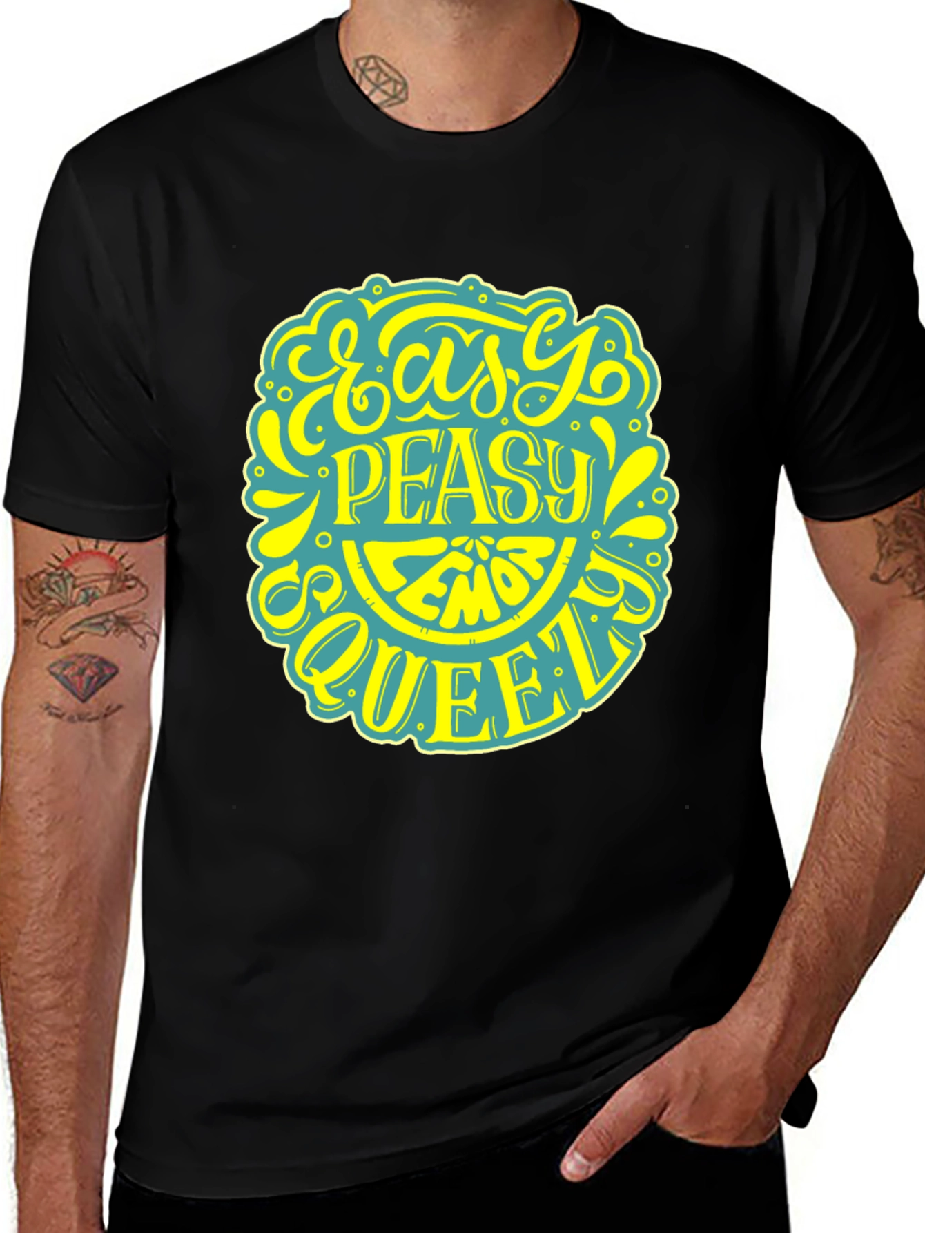 Easy Peasy Lemon Squeezy Graphic Tee