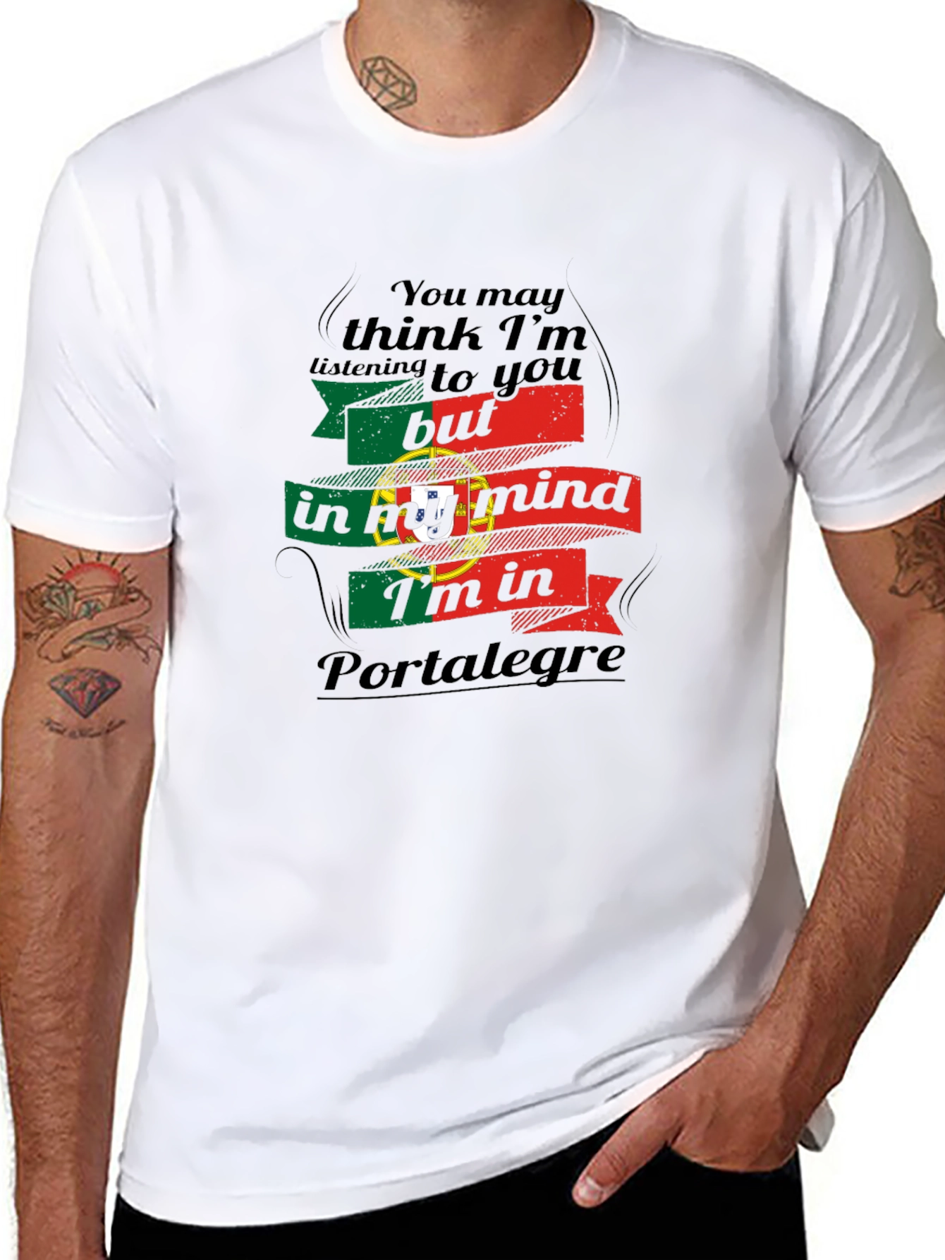 Portalegre Portugal Flag T-Shirt