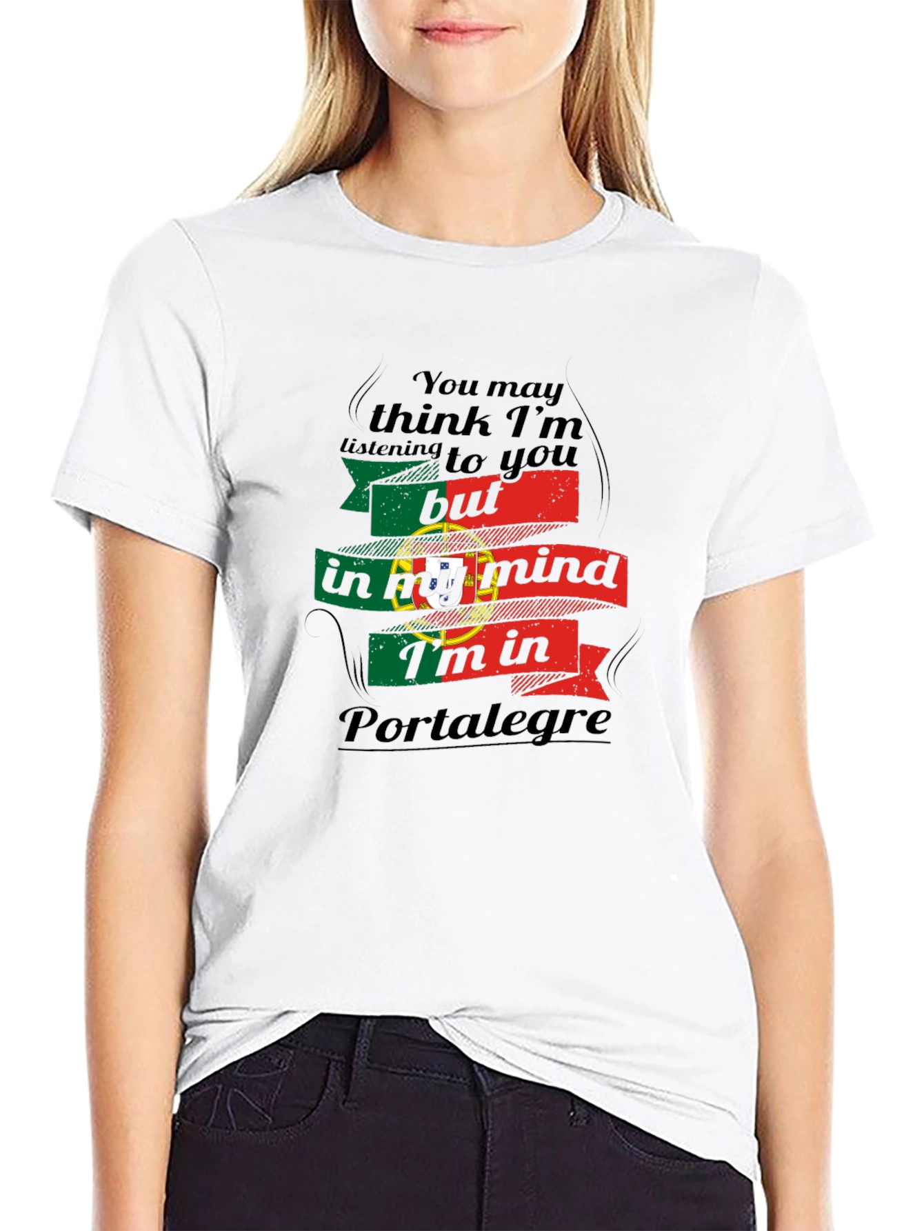 Portalegre Portugal Flag T-Shirt