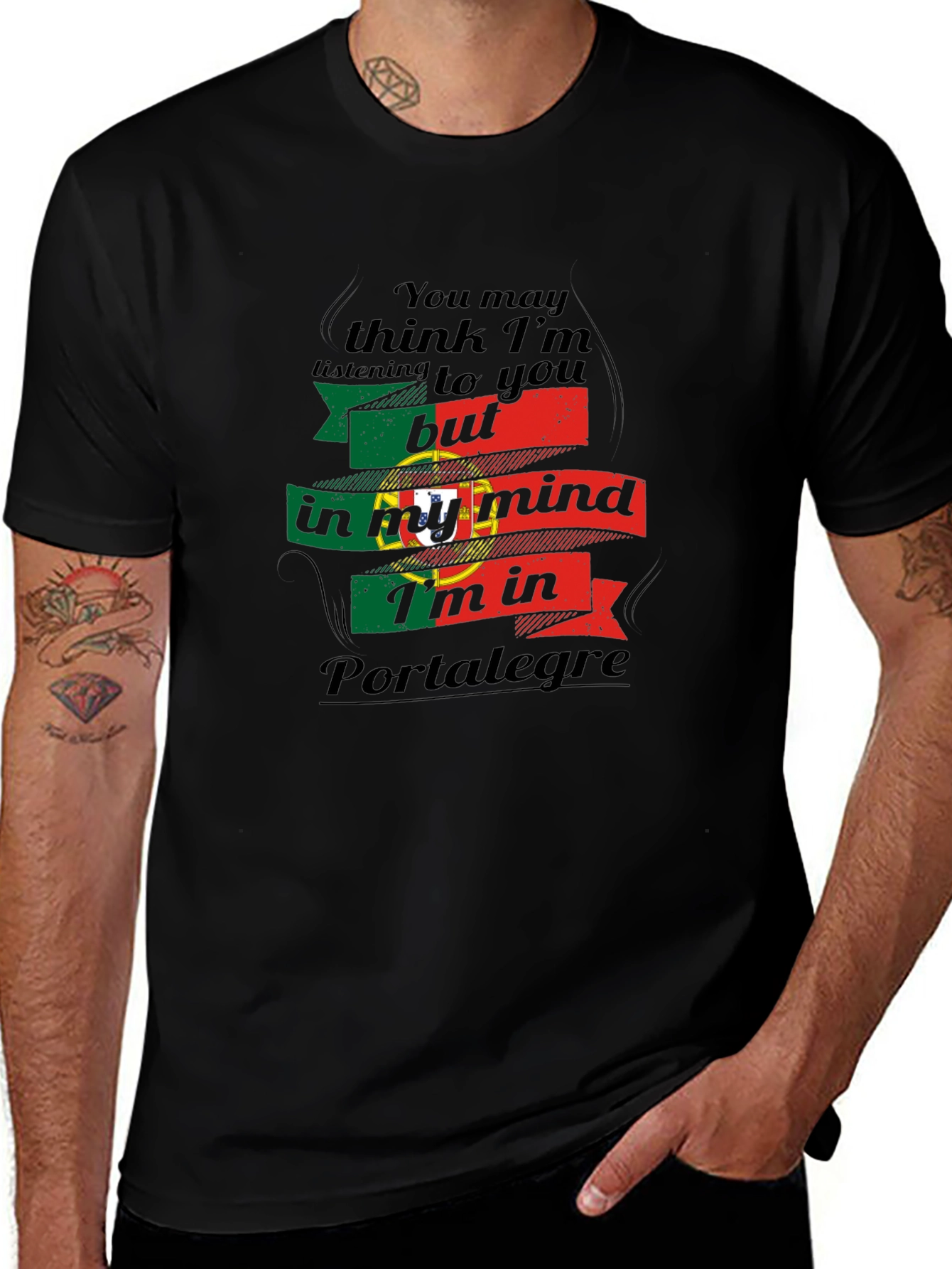 Portalegre Portugal Flag T-Shirt