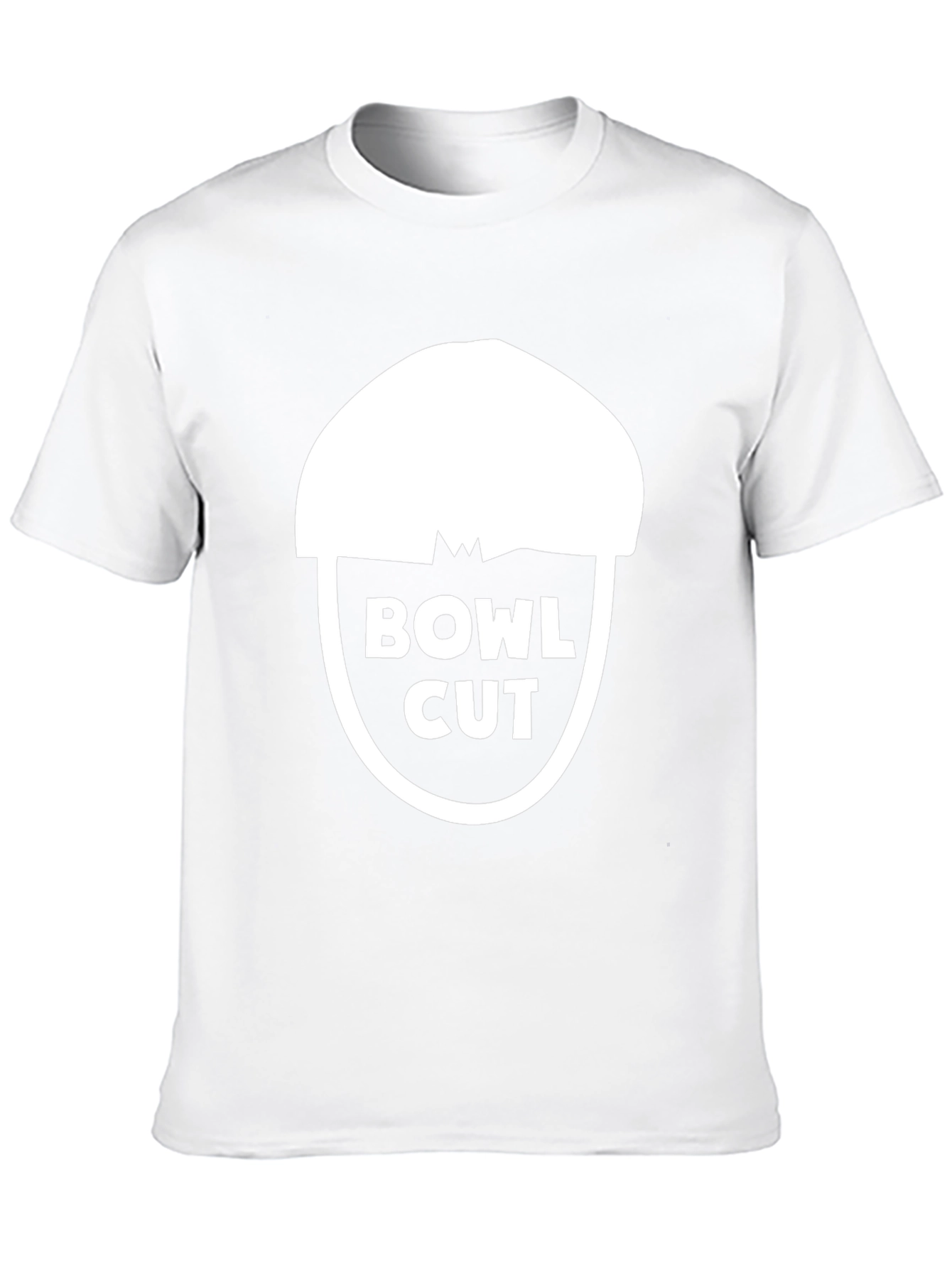 Bowl Cut Graphic Tee - Mens Black T-Shirt