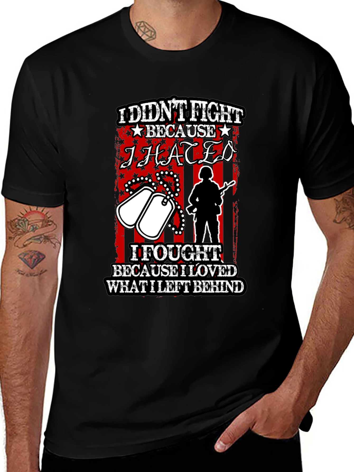 Patriotic I Didnt Fight T-Shirt