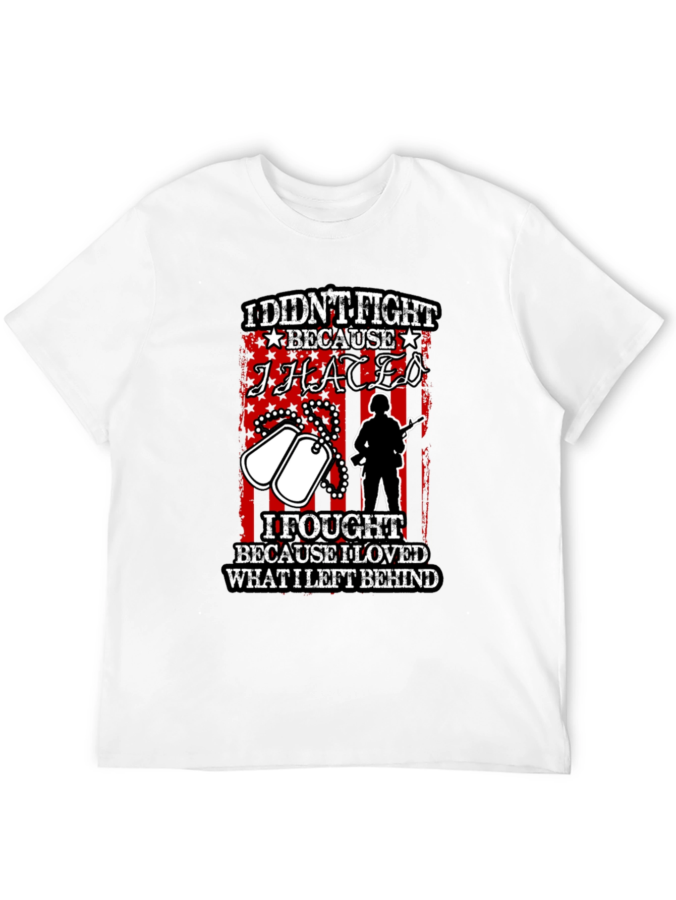 Patriotic I Didnt Fight T-Shirt