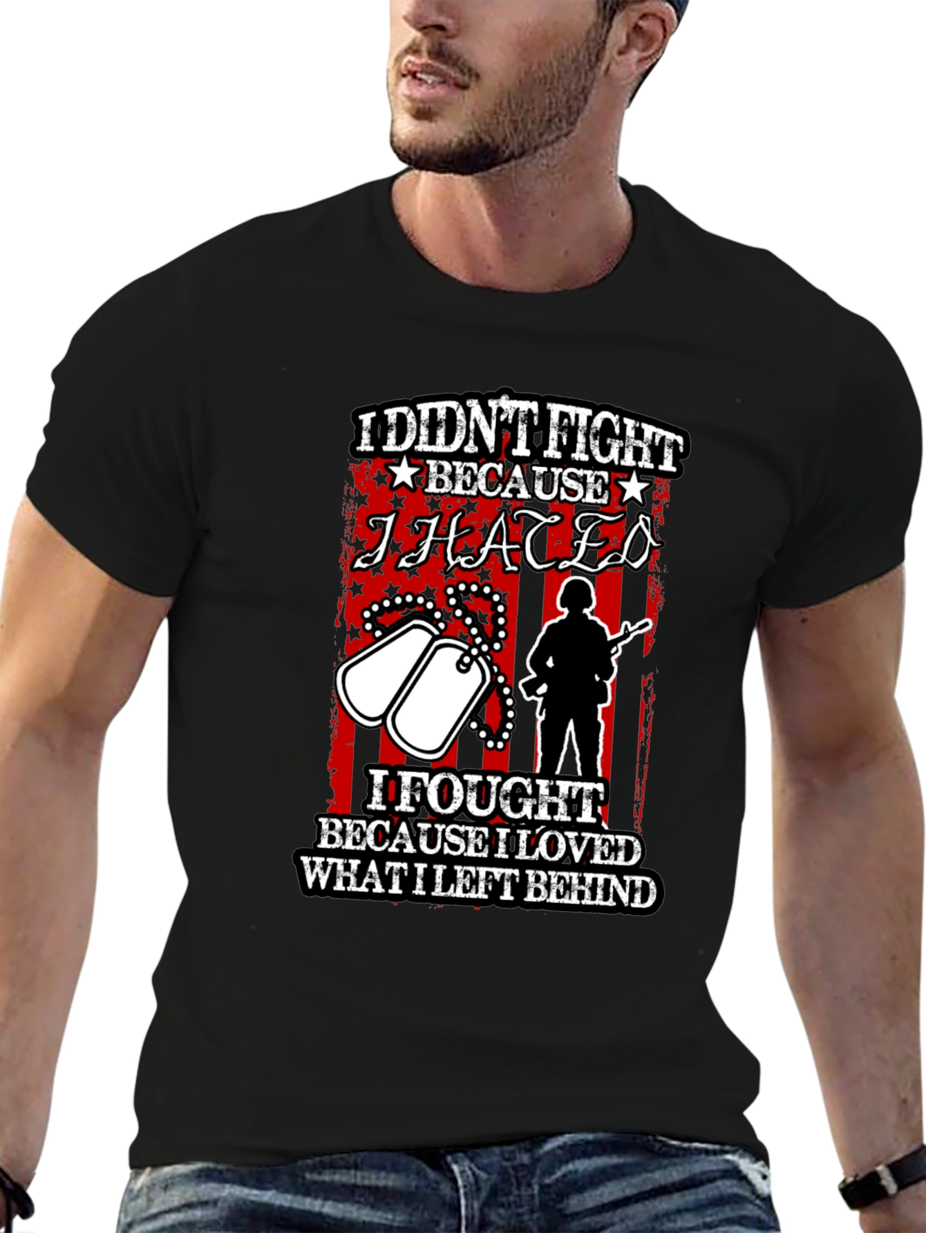 Patriotic I Didnt Fight T-Shirt