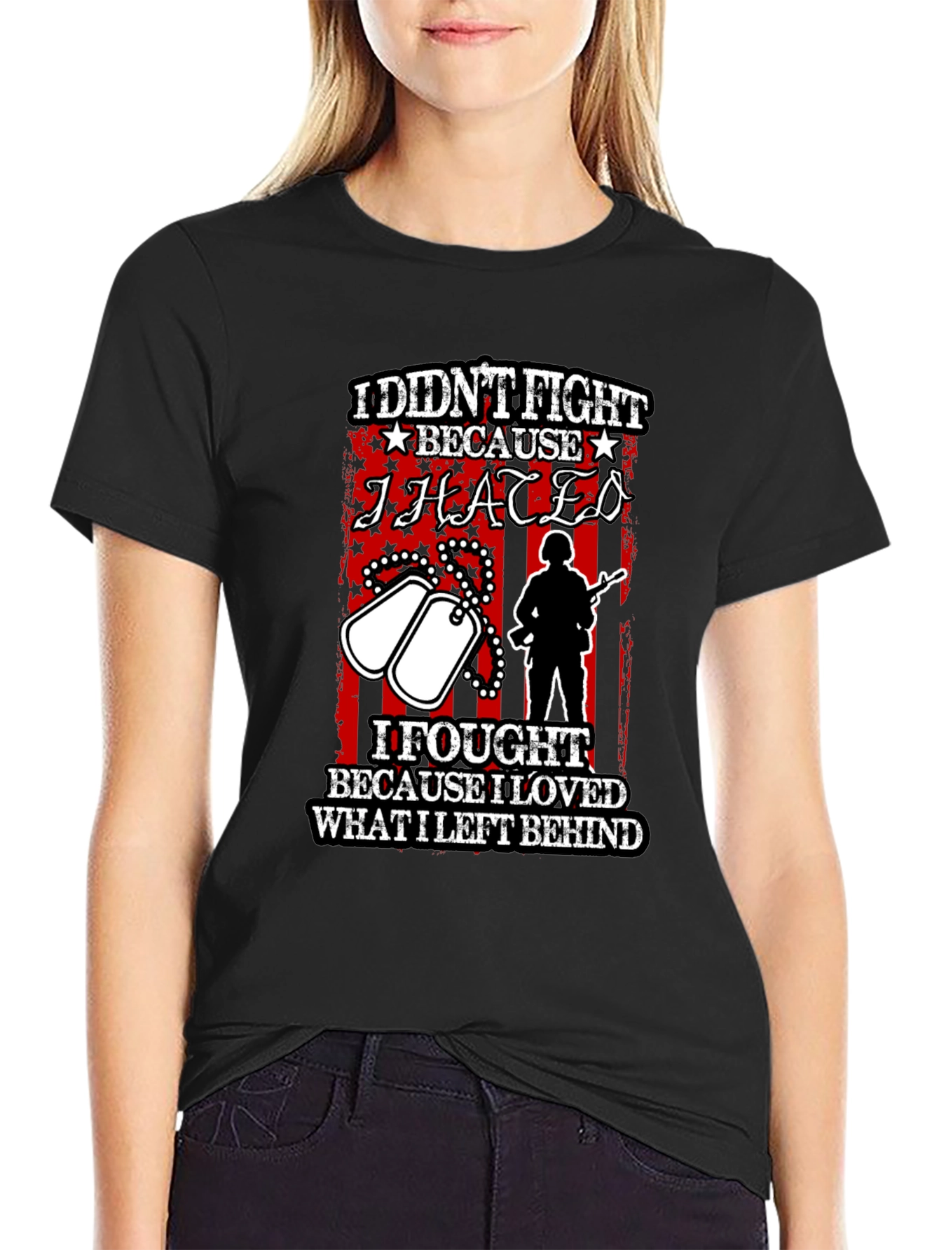 Patriotic I Didnt Fight T-Shirt
