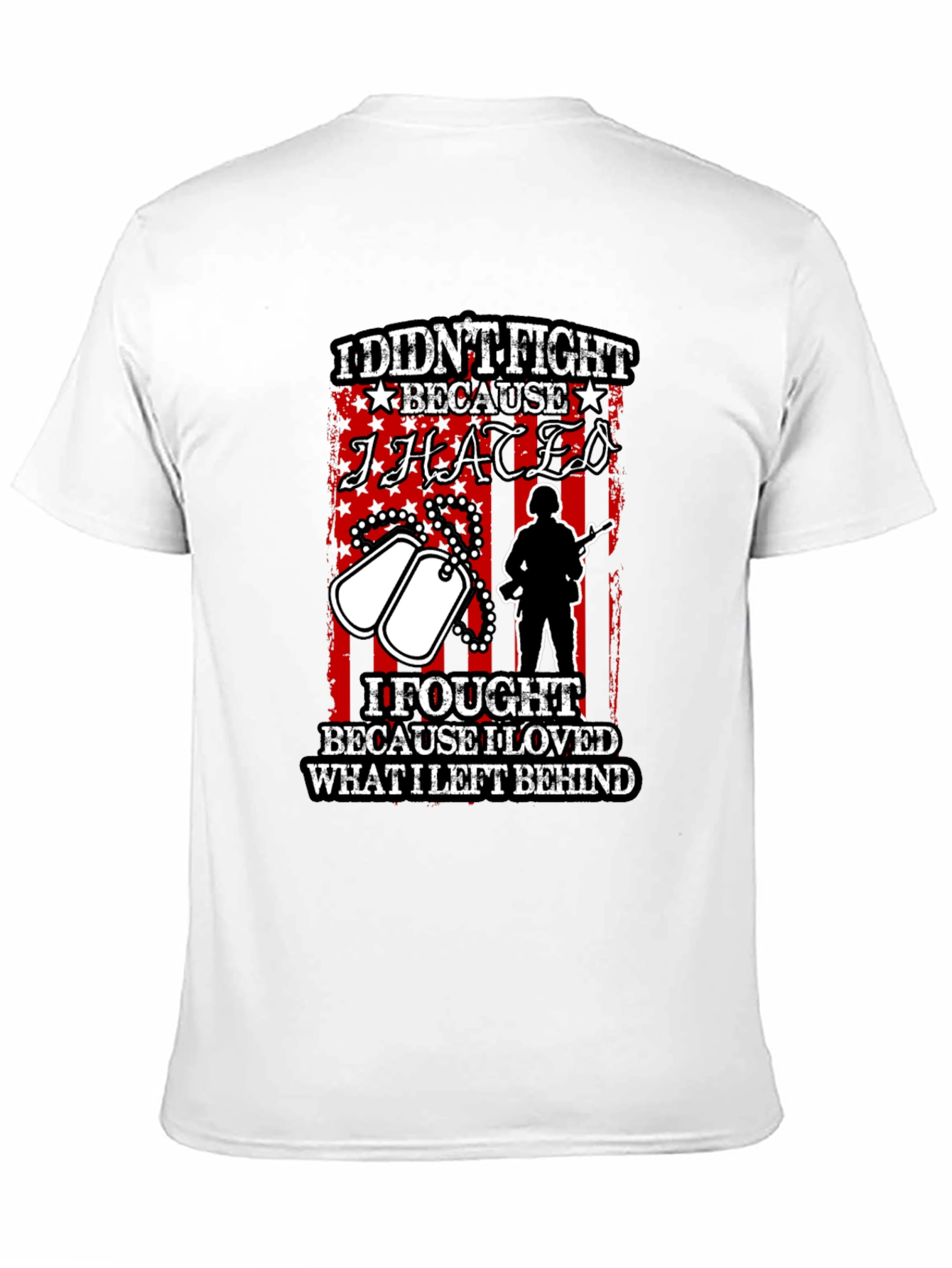 Patriotic I Didnt Fight T-Shirt