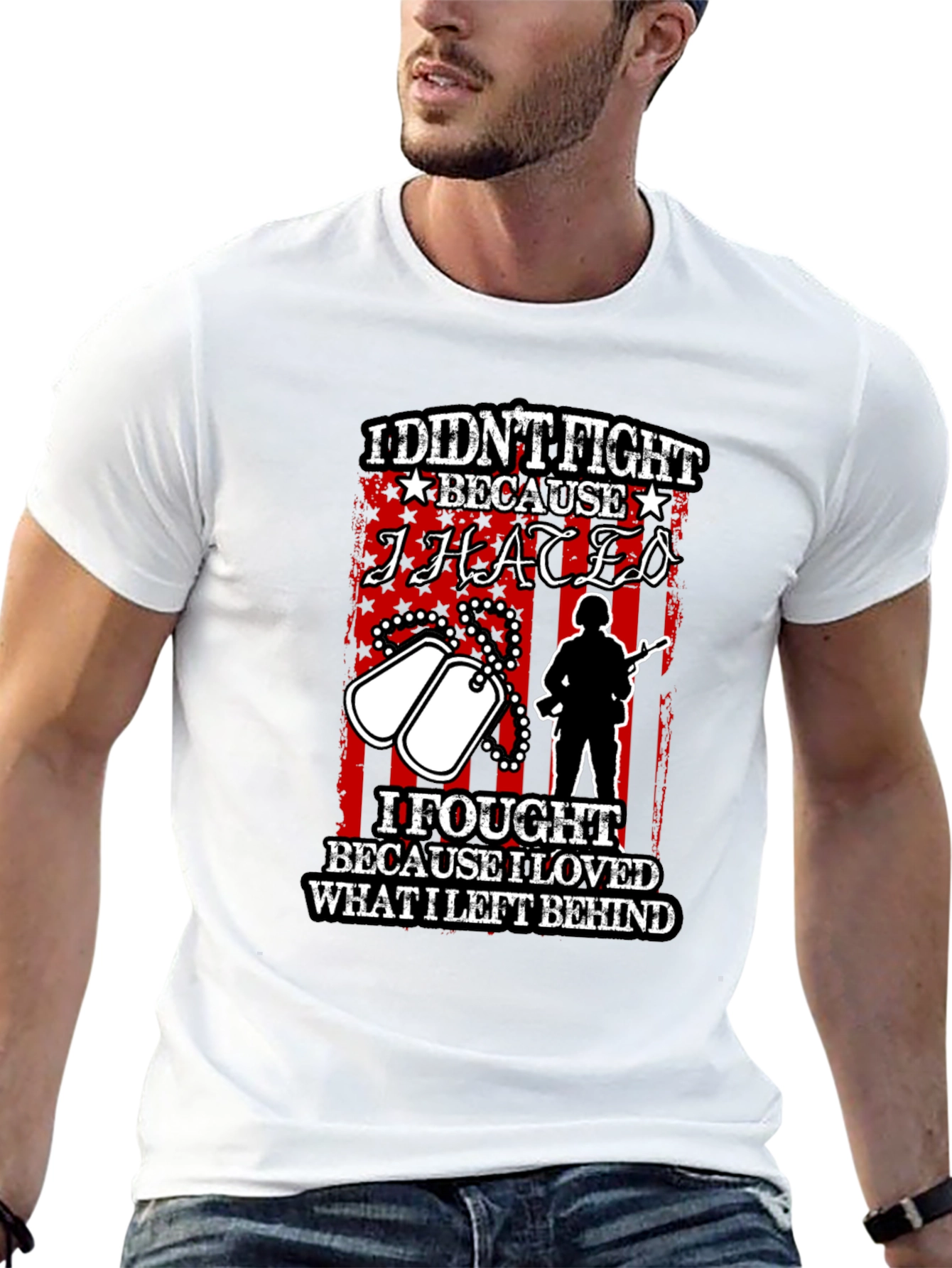 Patriotic I Didnt Fight T-Shirt