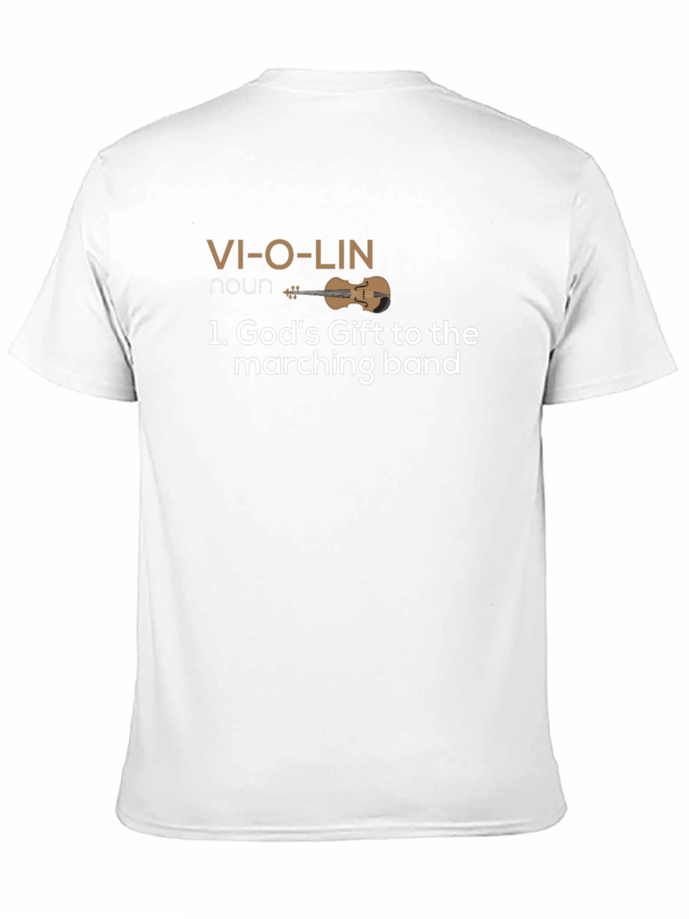 Violin Definition Funny Black T-Shirt