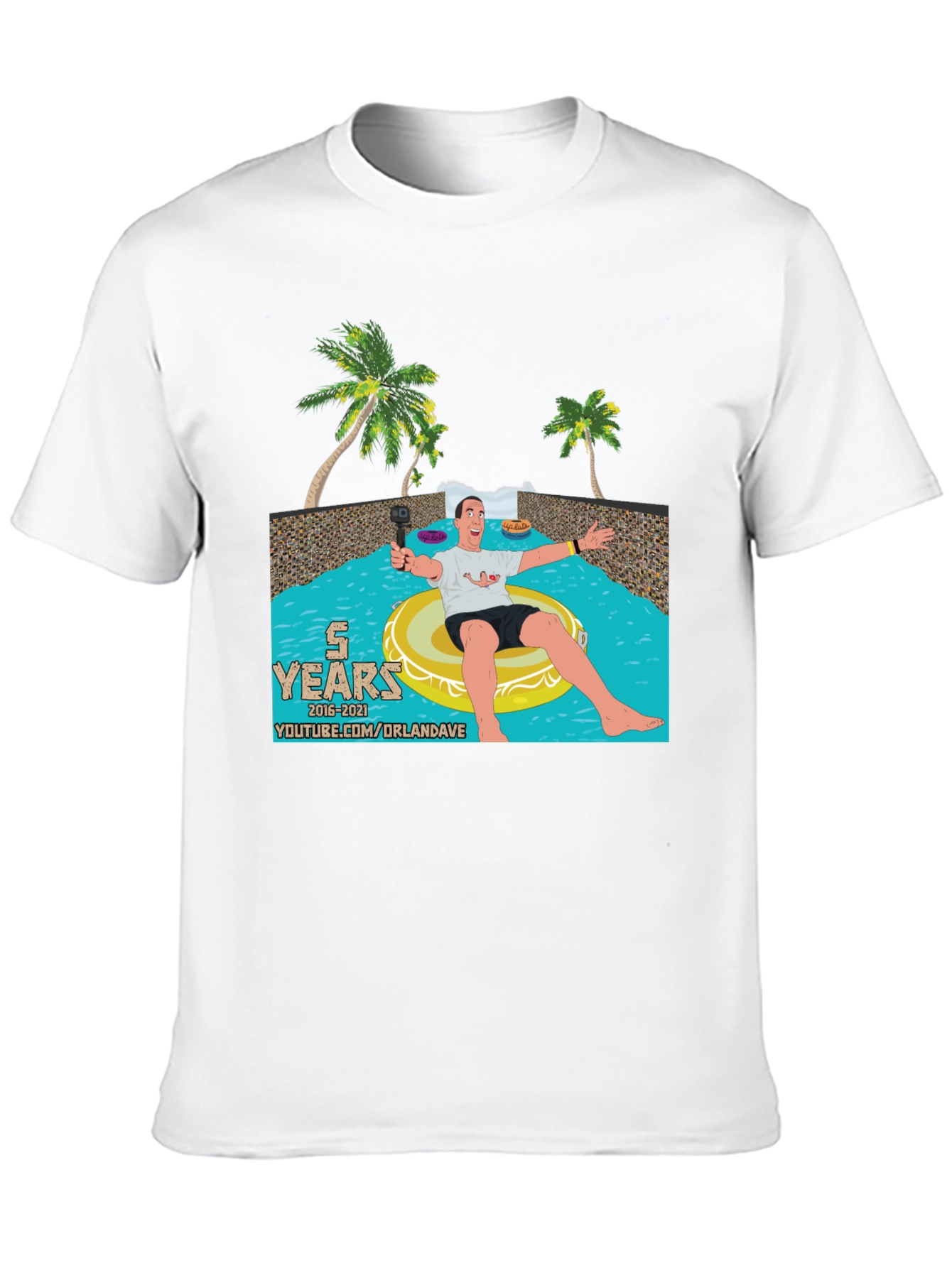 OrlandoDave 5 Years YouTube T-Shirt