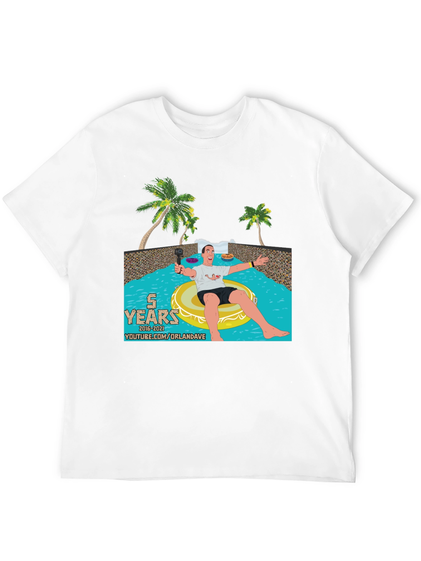 OrlandoDave 5 Years YouTube T-Shirt
