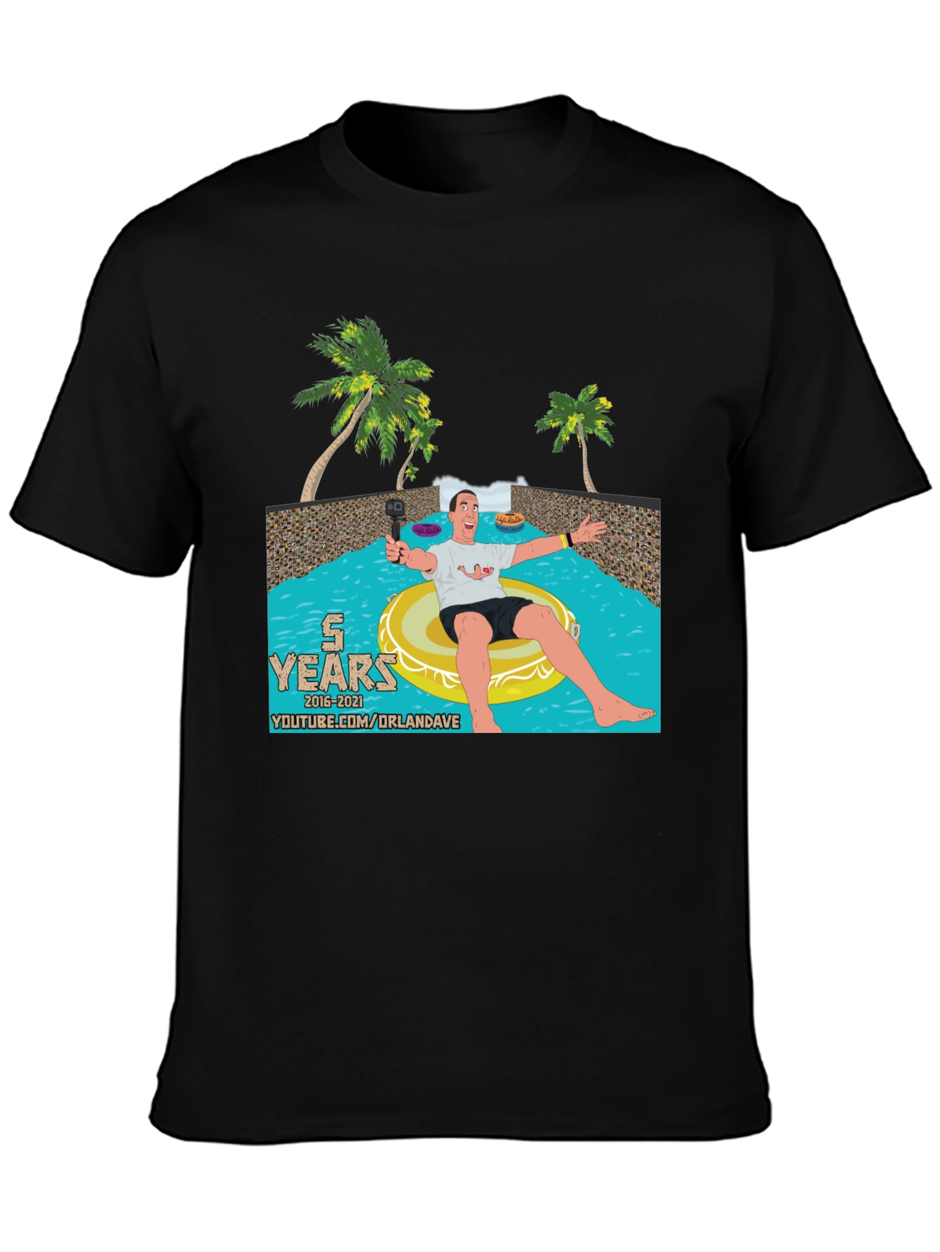 OrlandoDave 5 Years YouTube T-Shirt