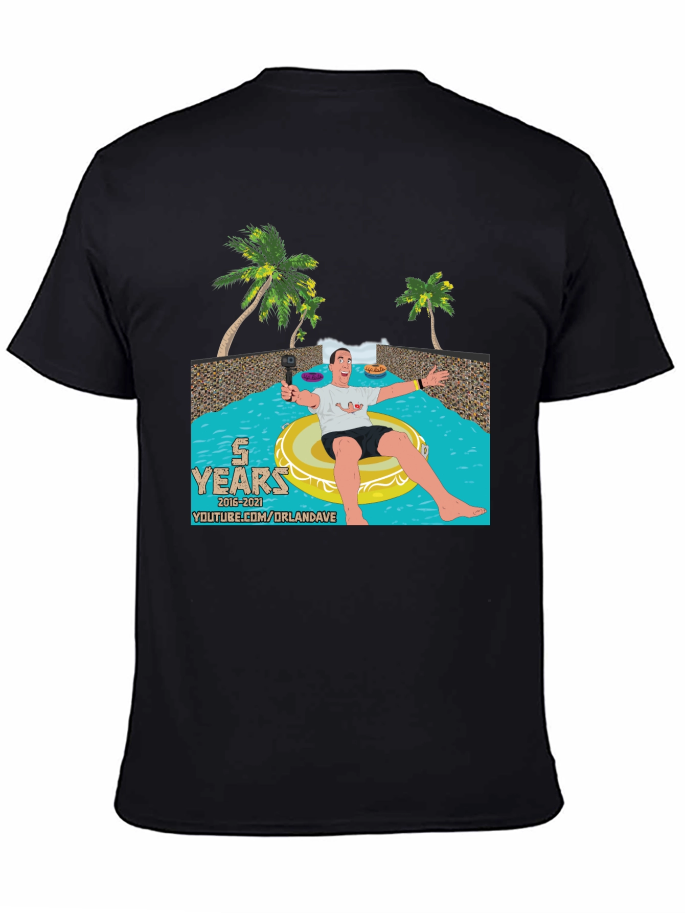 OrlandoDave 5 Years YouTube T-Shirt