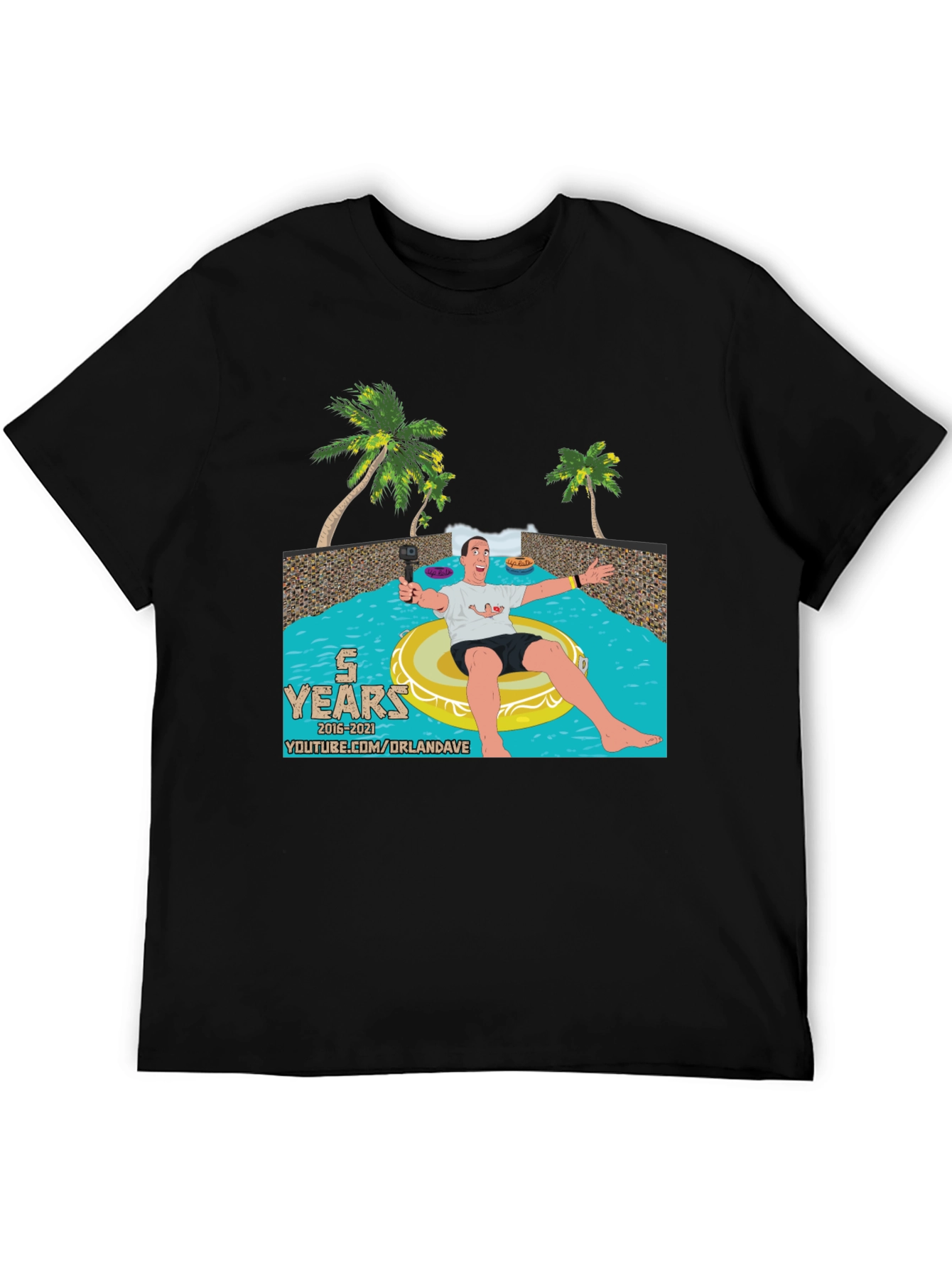 OrlandoDave 5 Years YouTube T-Shirt
