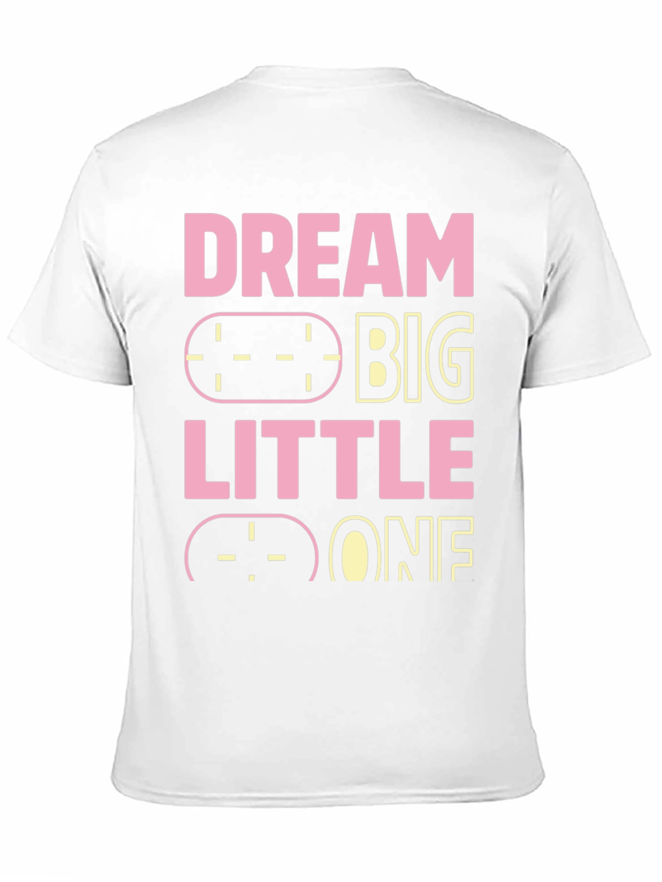 Dream Big Little One Black Graphic Tee
