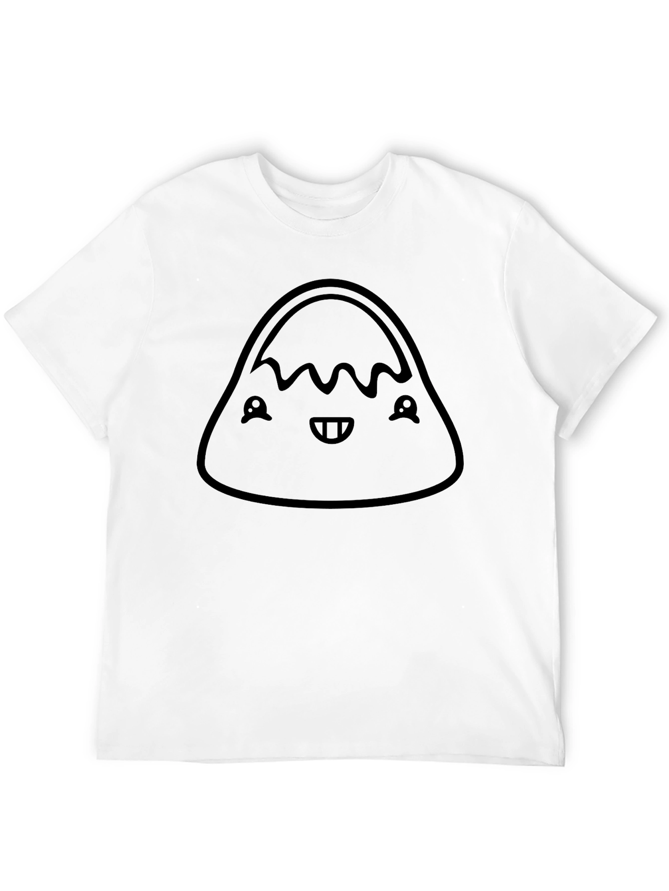 Kawaii Onigiri T-Shirt - Cute Japanese Rice Ball Design