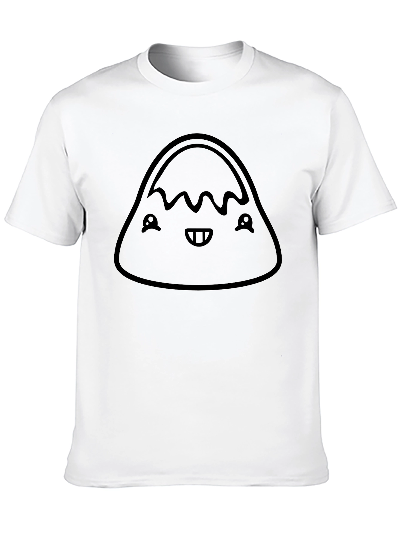 Kawaii Onigiri T-Shirt - Cute Japanese Rice Ball Design