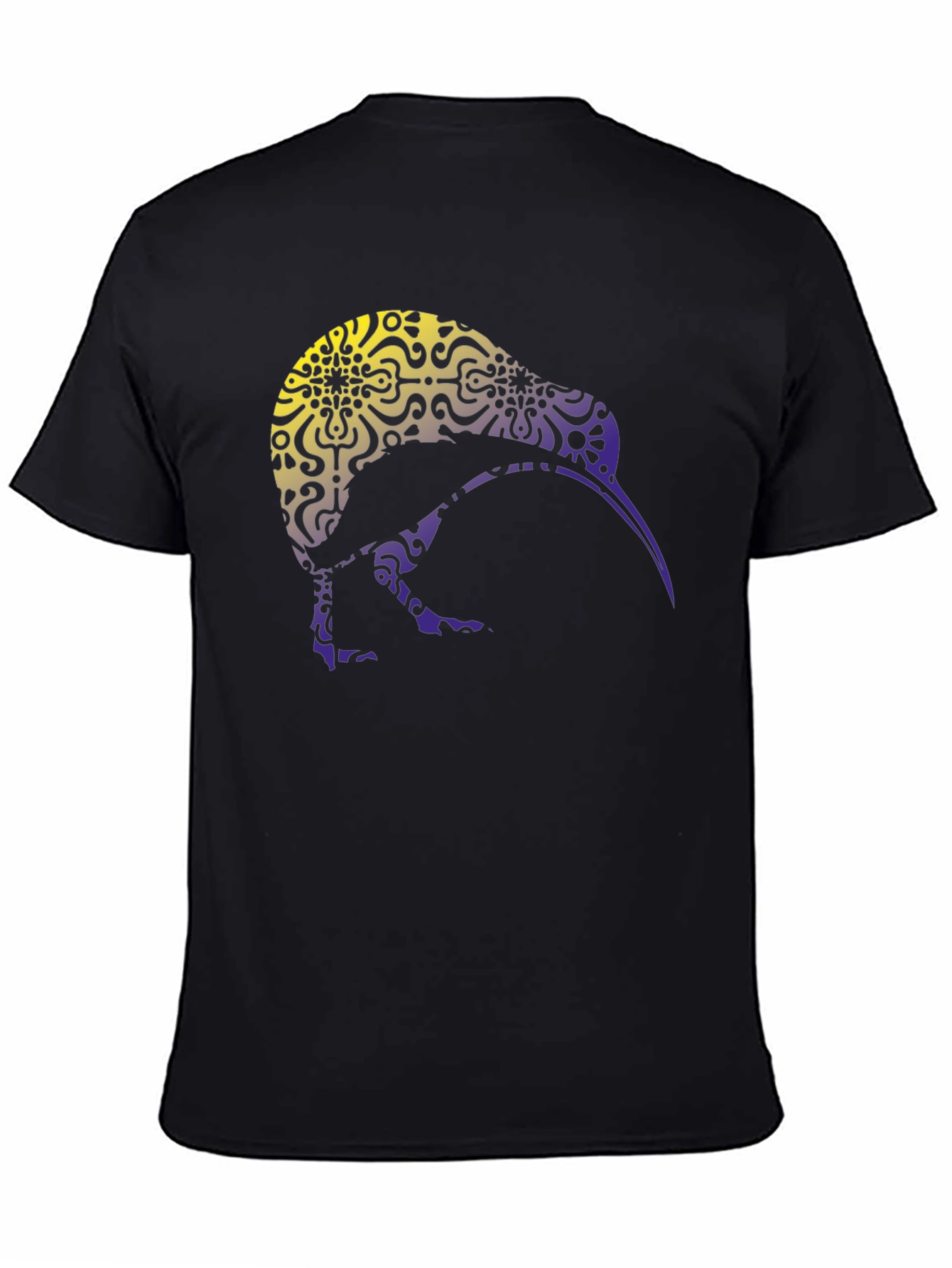 Kiwi Bird Graphic Tee - Stylish Mens Black T-Shirt
