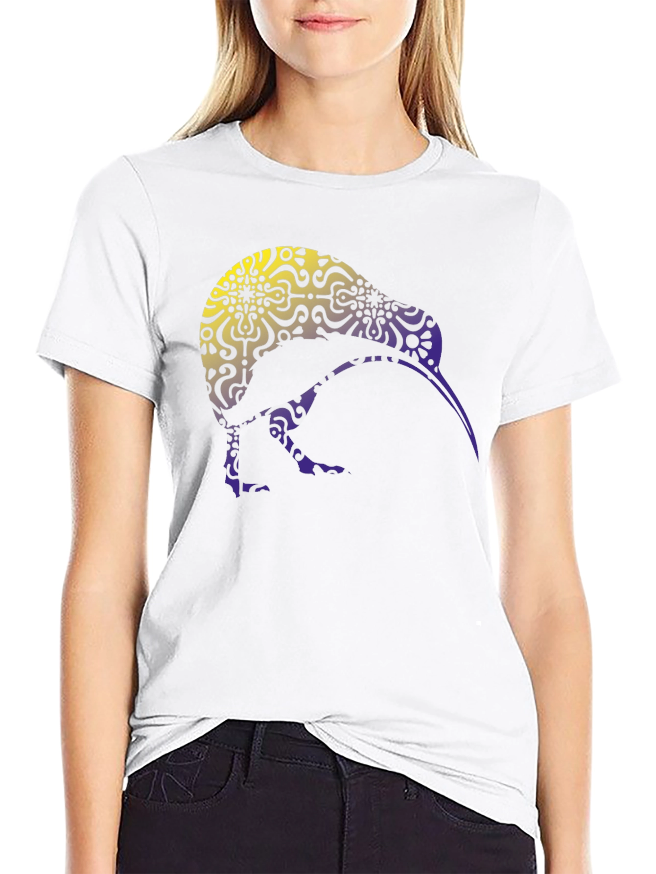 Kiwi Bird Graphic Tee - Stylish Mens Black T-Shirt