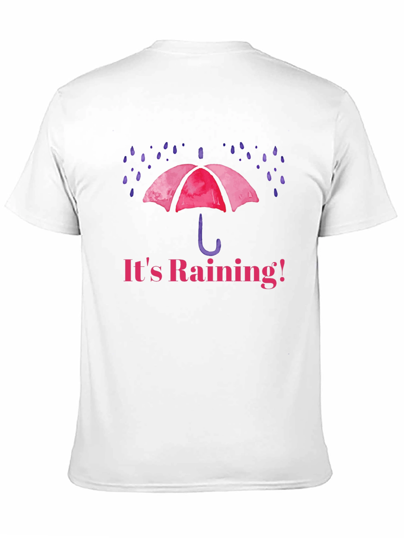 Its Raining! Graphic T-Shirt - Black