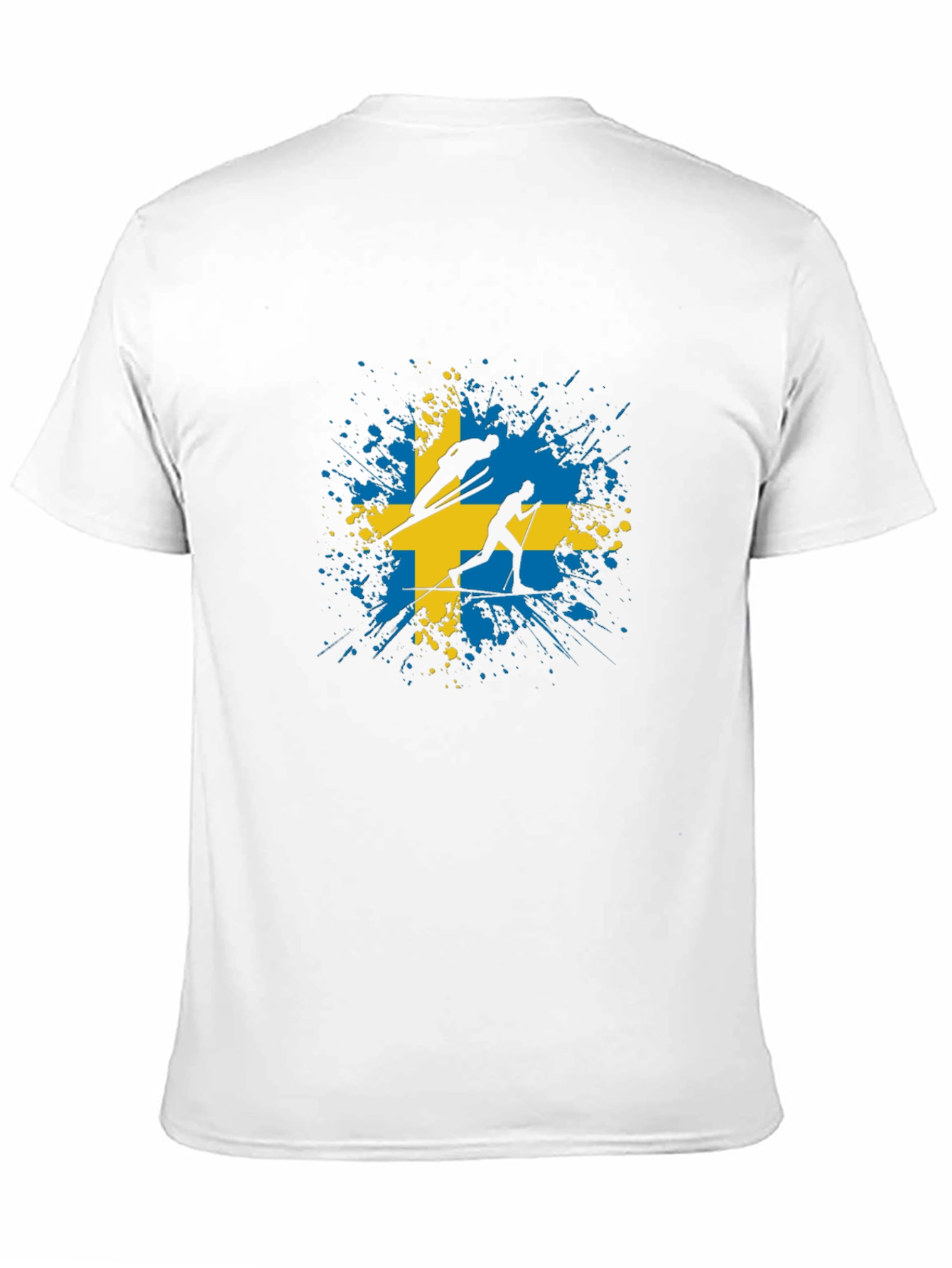 Sweden Skiing T-Shirt