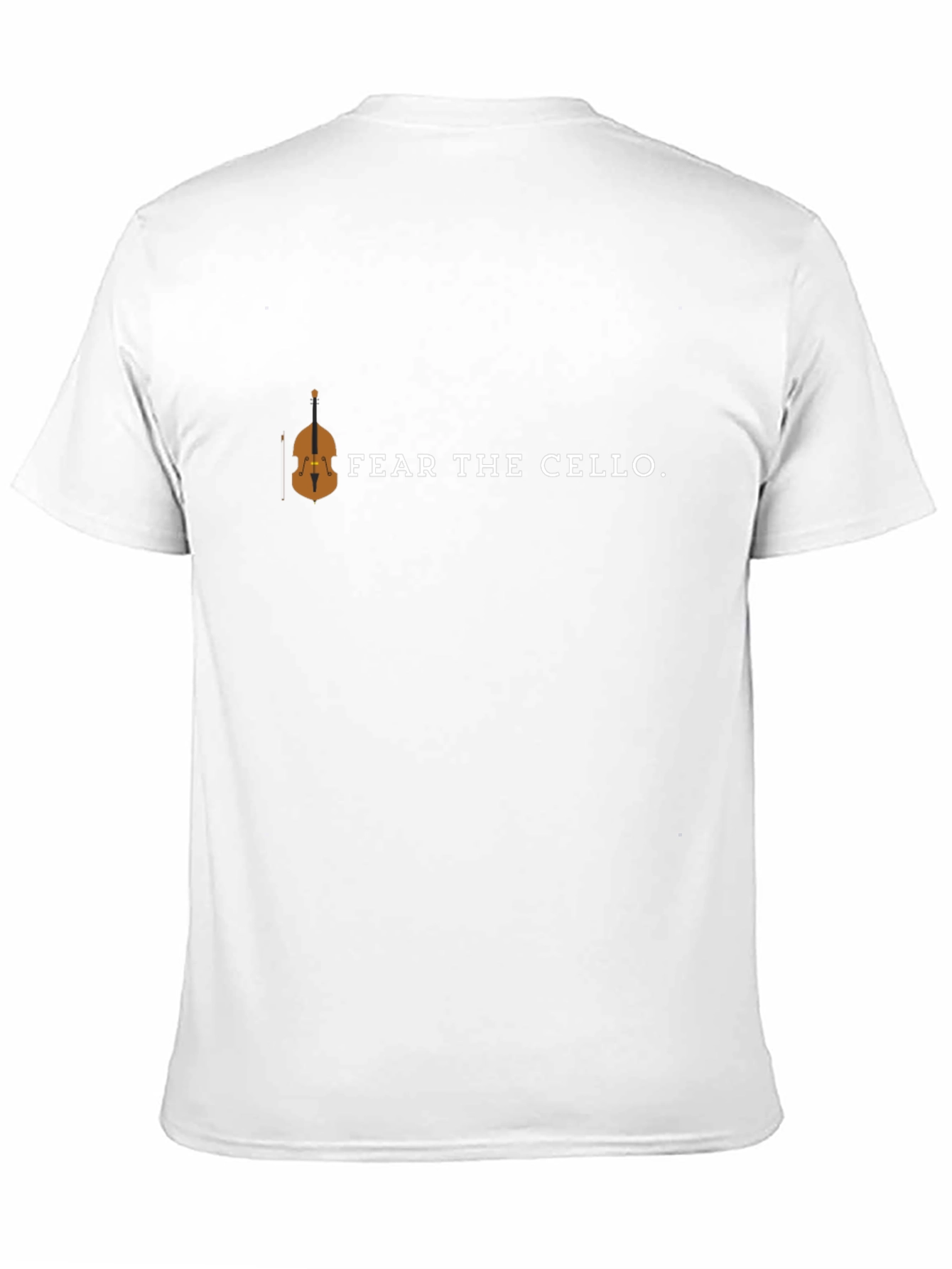 Fear The Cello T-Shirt - Music Humor Tee