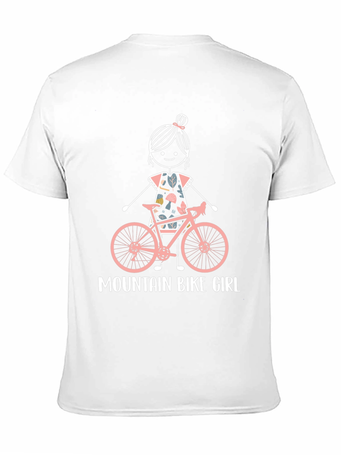 Mountain Bike Girl Graphic Tee