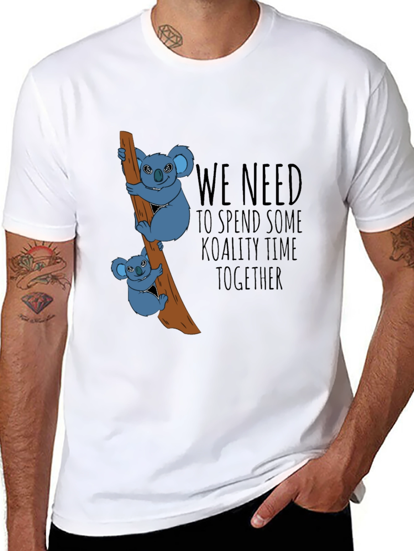 Koala Quality Time Graphic Tee