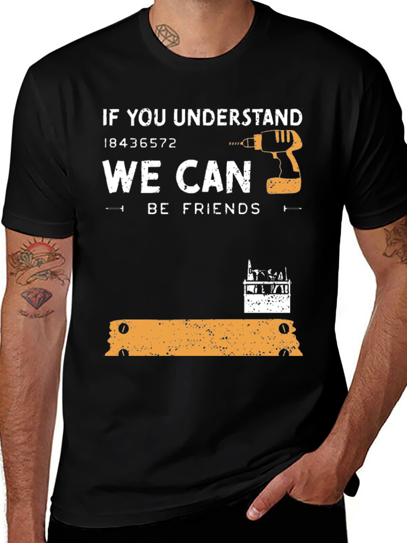 Carpenter Humor Graphic Tee - If You Understand