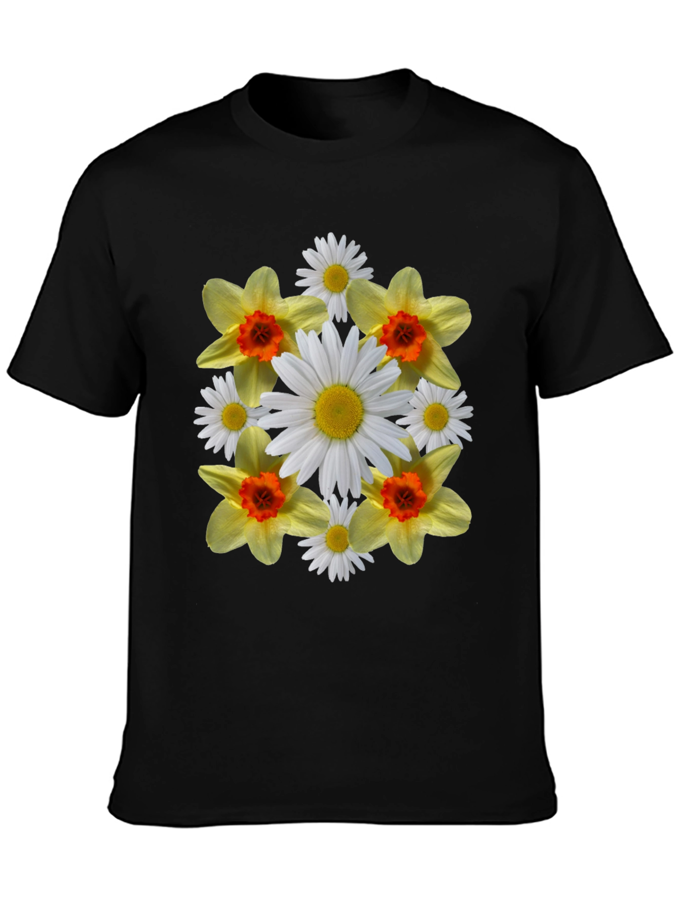 Floral Print T-Shirt - Daisy & Daffodil