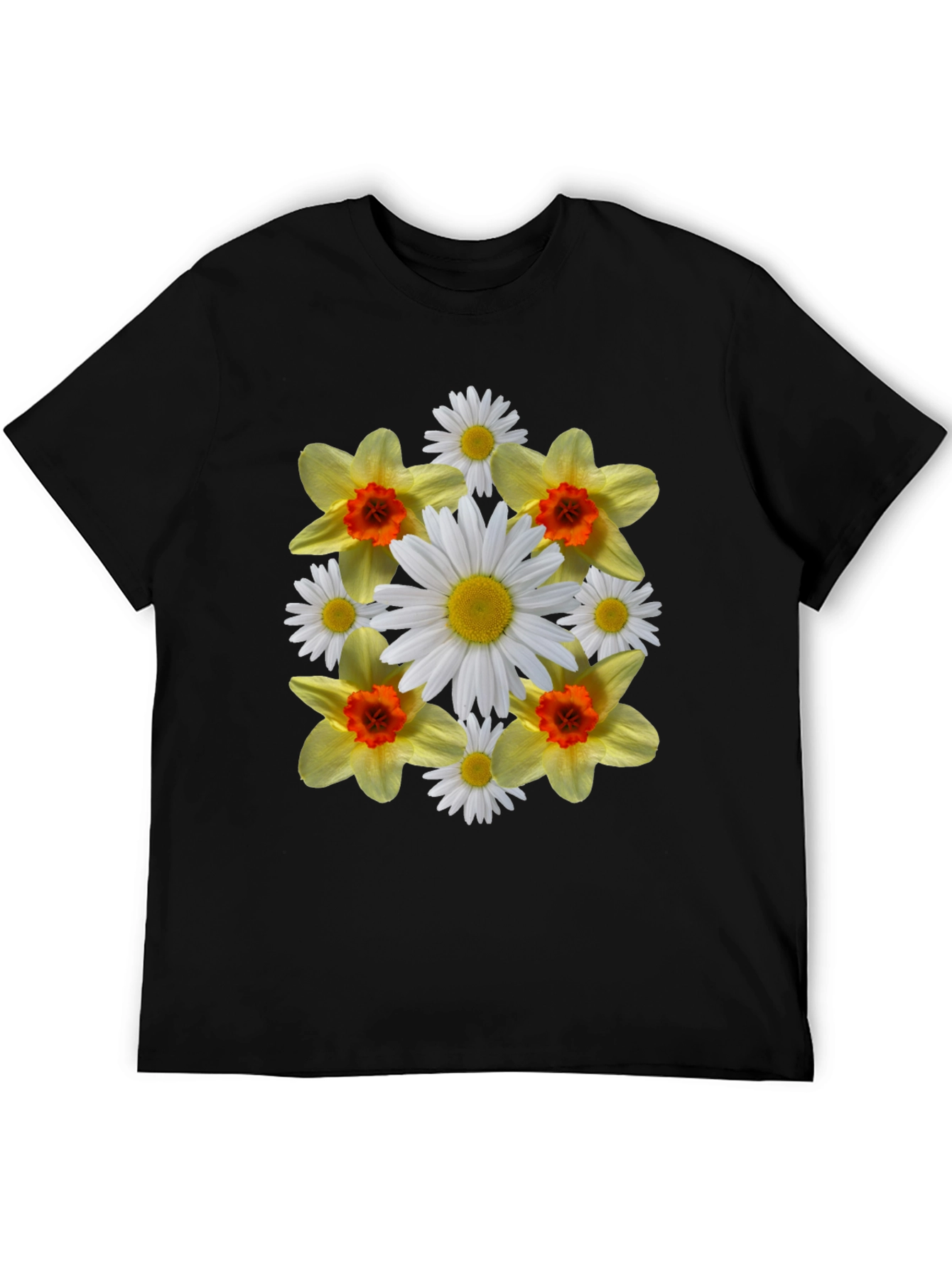 Floral Print T-Shirt - Daisy & Daffodil
