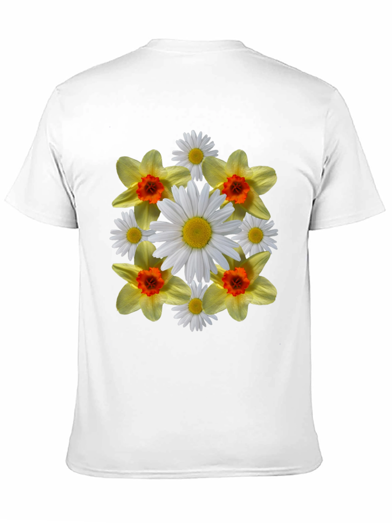 Floral Print T-Shirt - Daisy & Daffodil