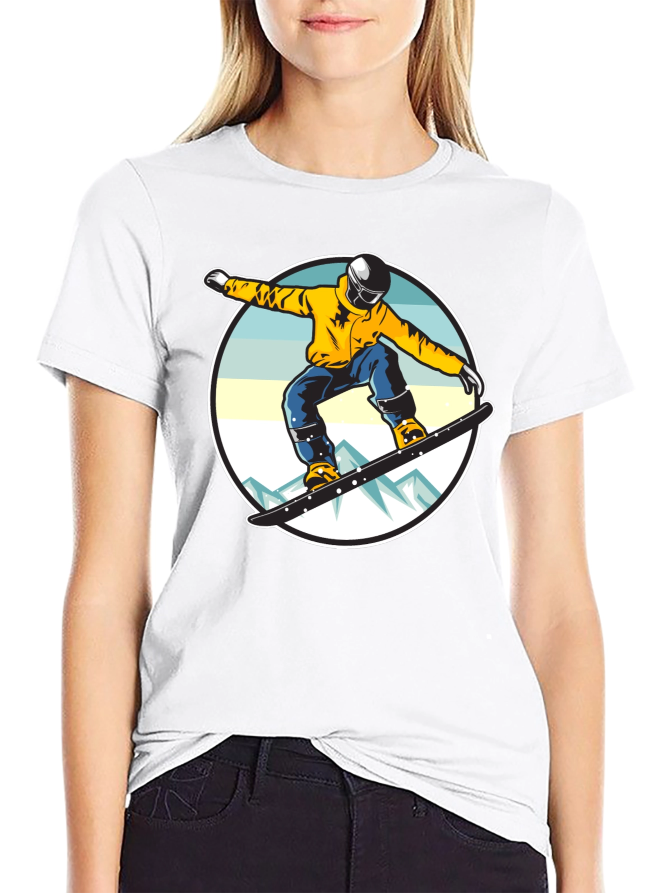 Snowboarder Graphic Tee