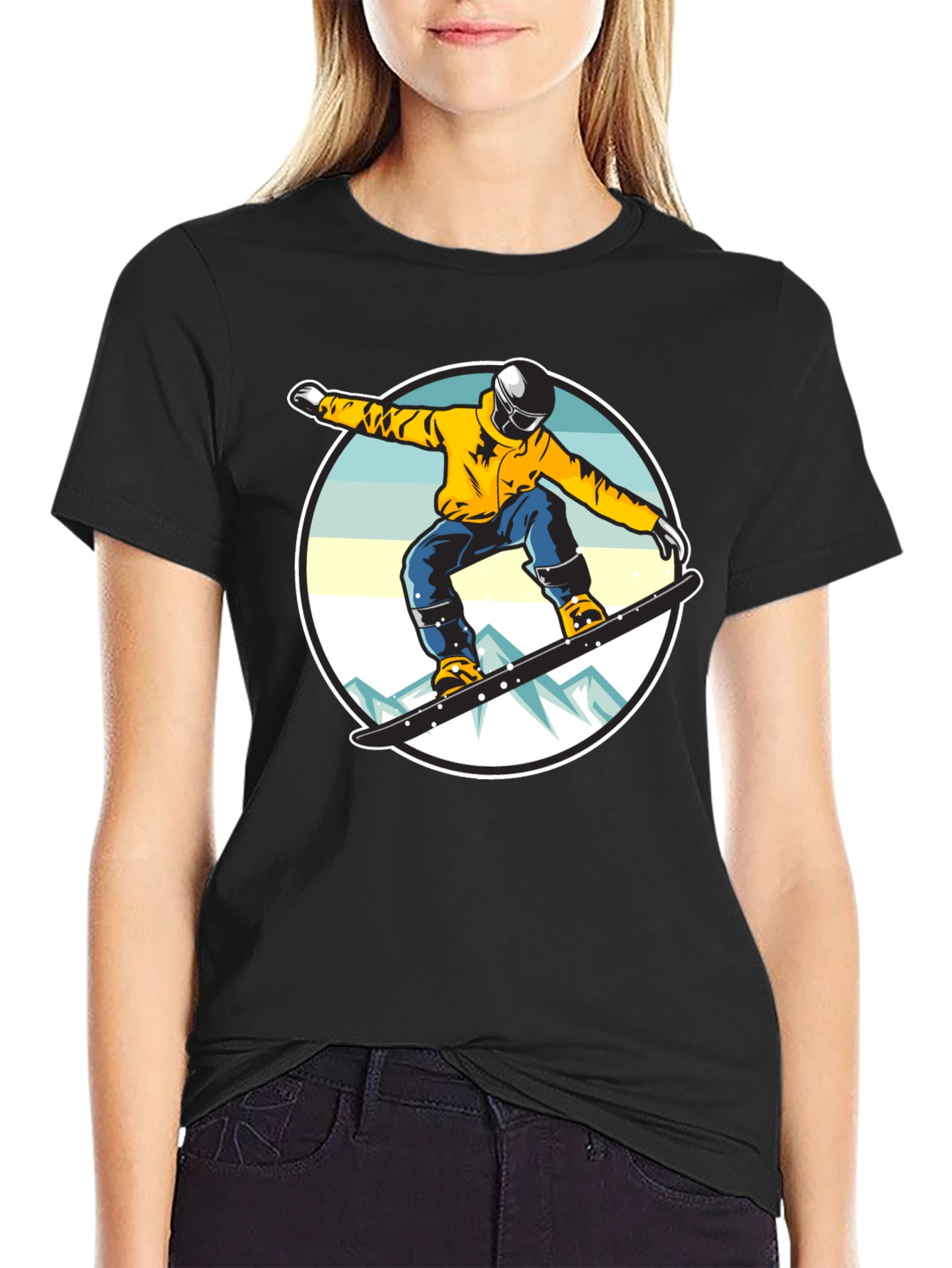 Snowboarder Graphic Tee