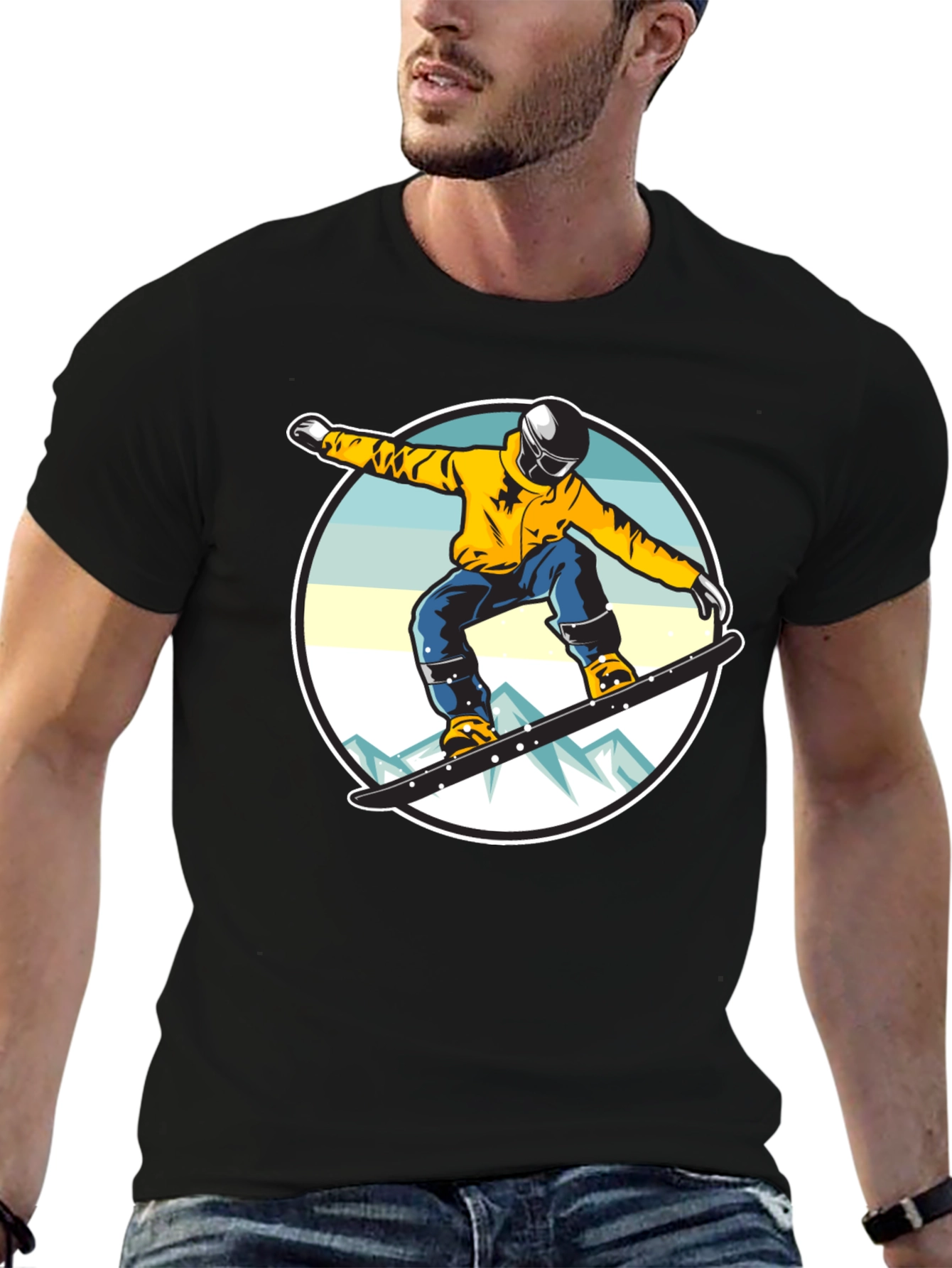 Snowboarder Graphic Tee